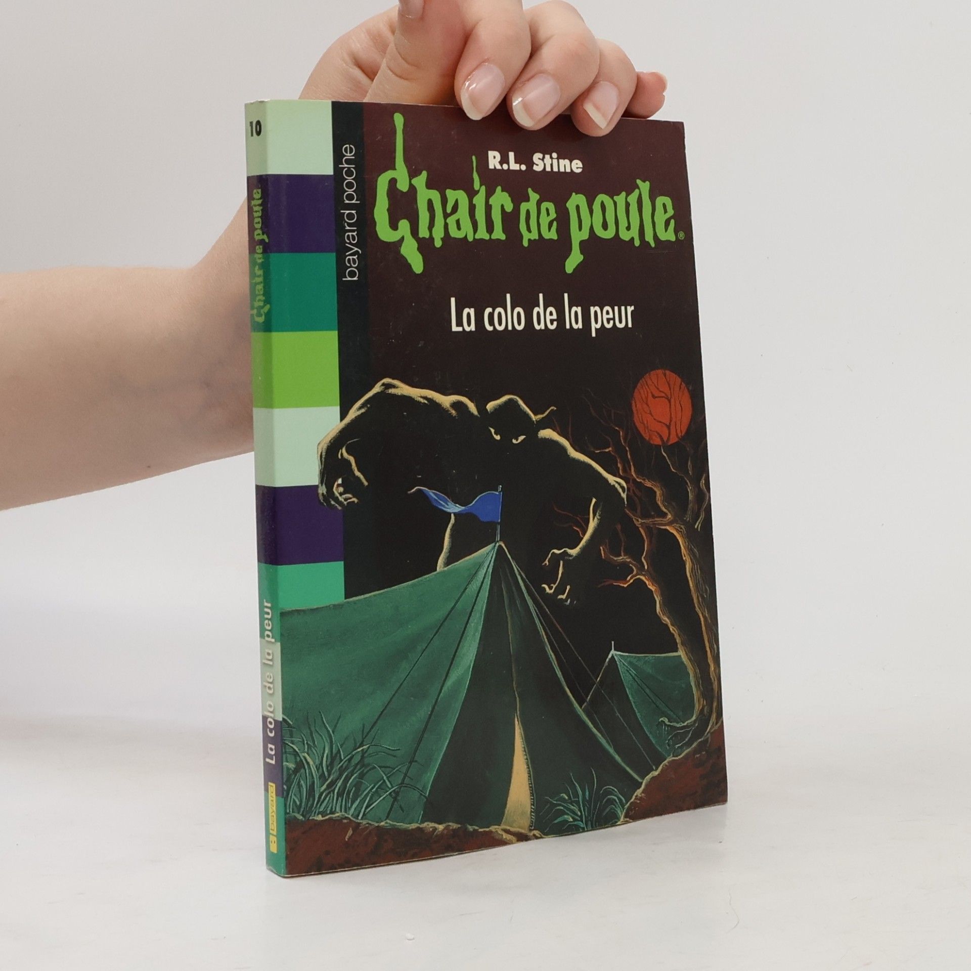 Robert Lawrence Stine Chair de poule - 10: La colo de la peur