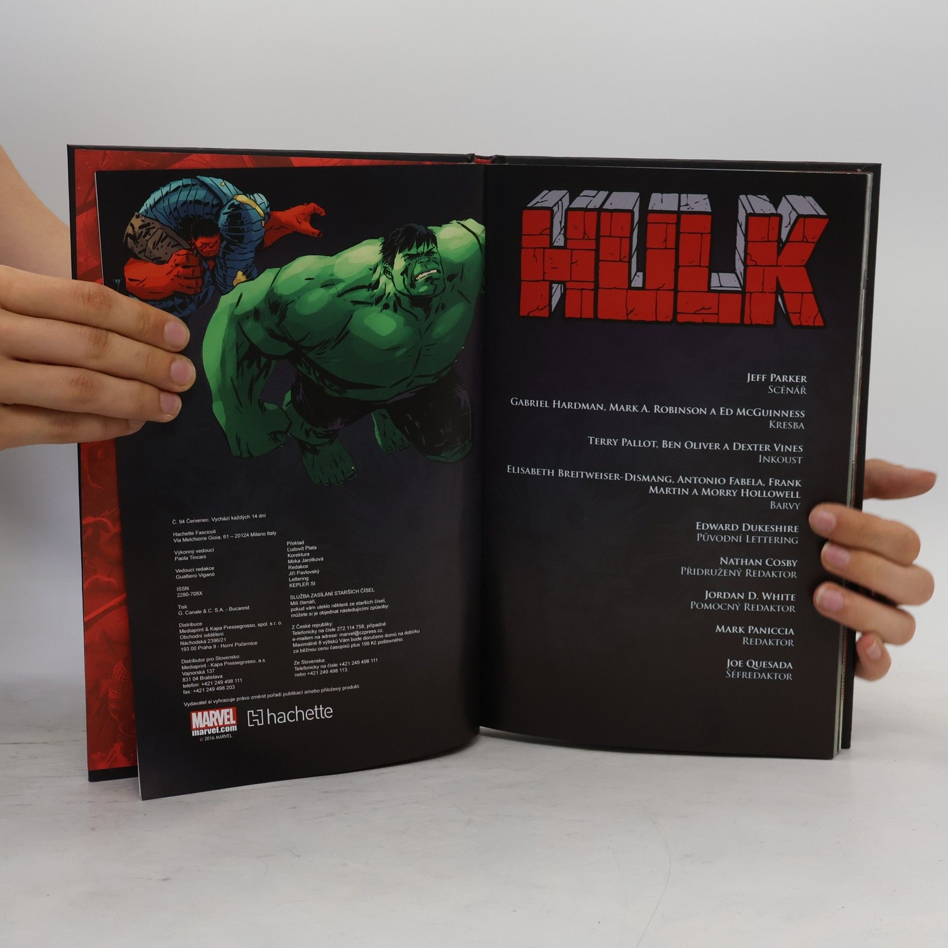 Jeff Parker Ultimátní komiksový komplet 71. Hulk. Spálená země