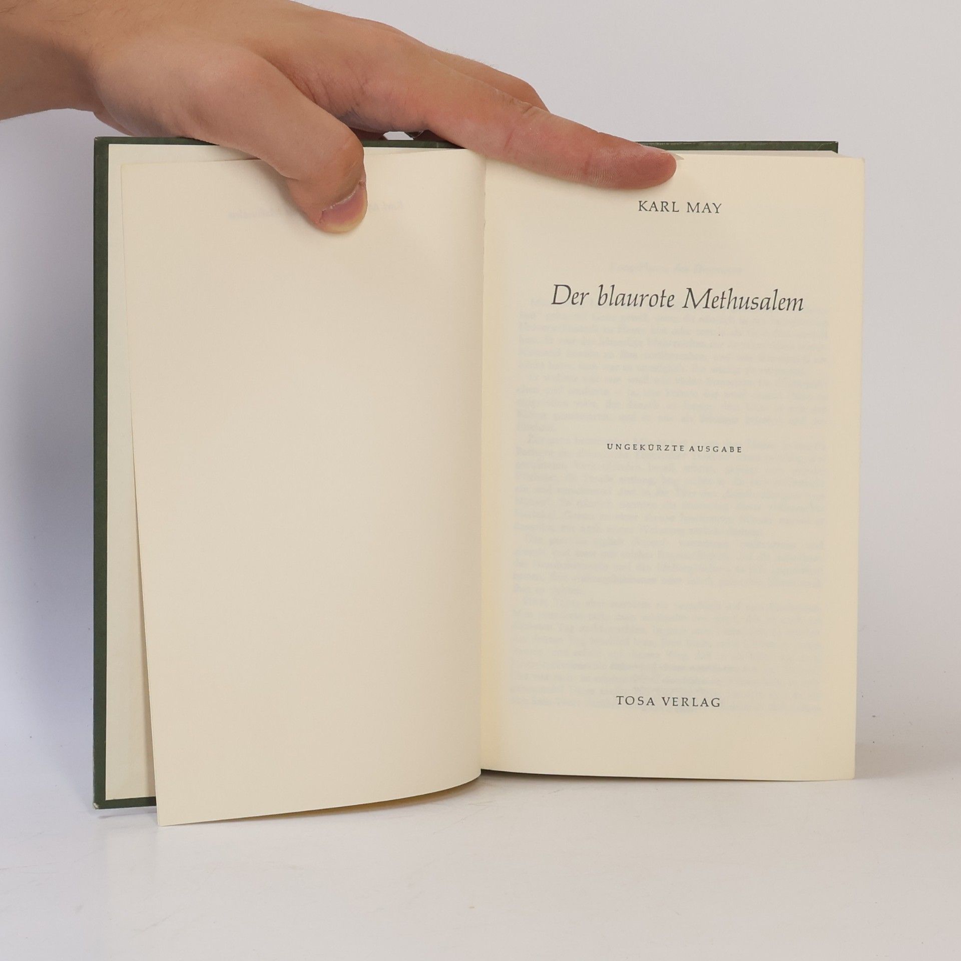 Karl May Der blaurote Methusalem
