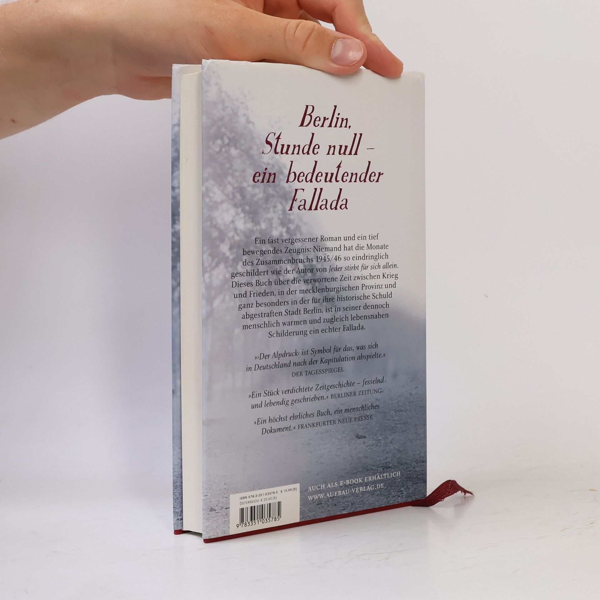 Hans Fallada Der Alpdruck