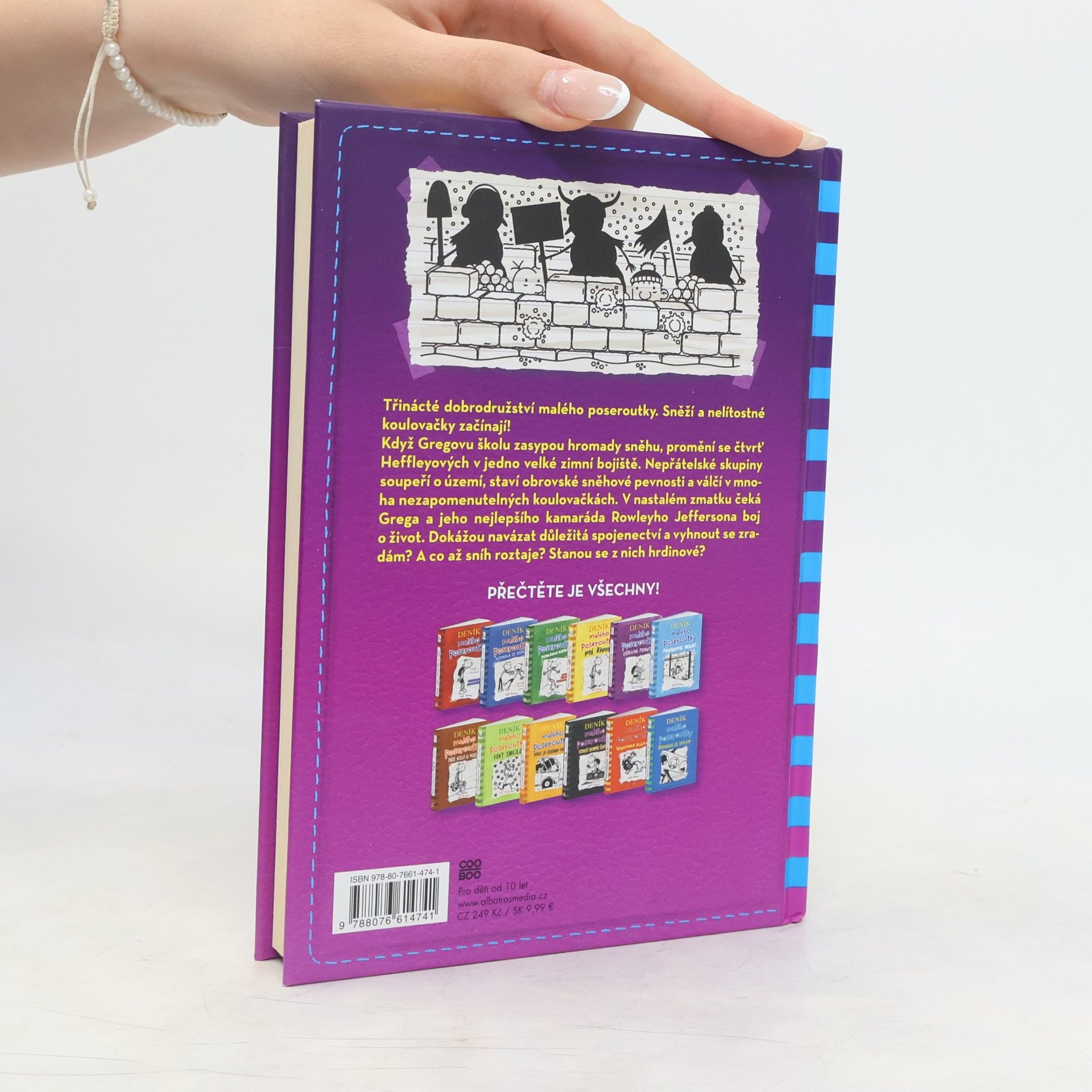 Jeff Kinney Deník malého poseroutky 13. Radosti zimy