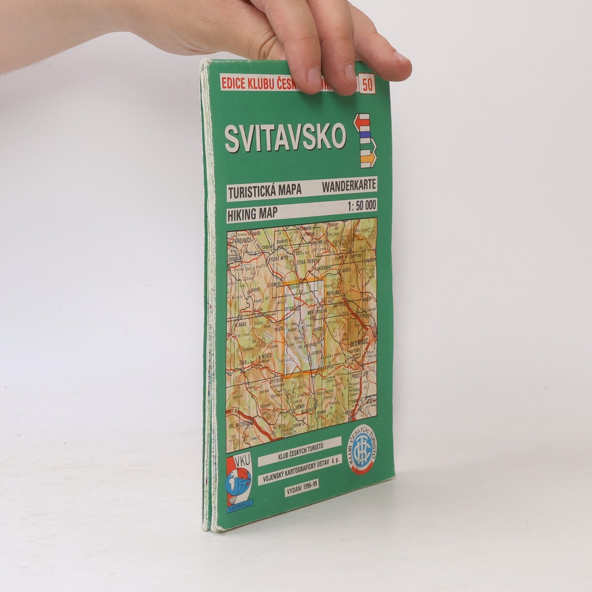 Various authors Svitavsko turistická mapa : 1:50 000