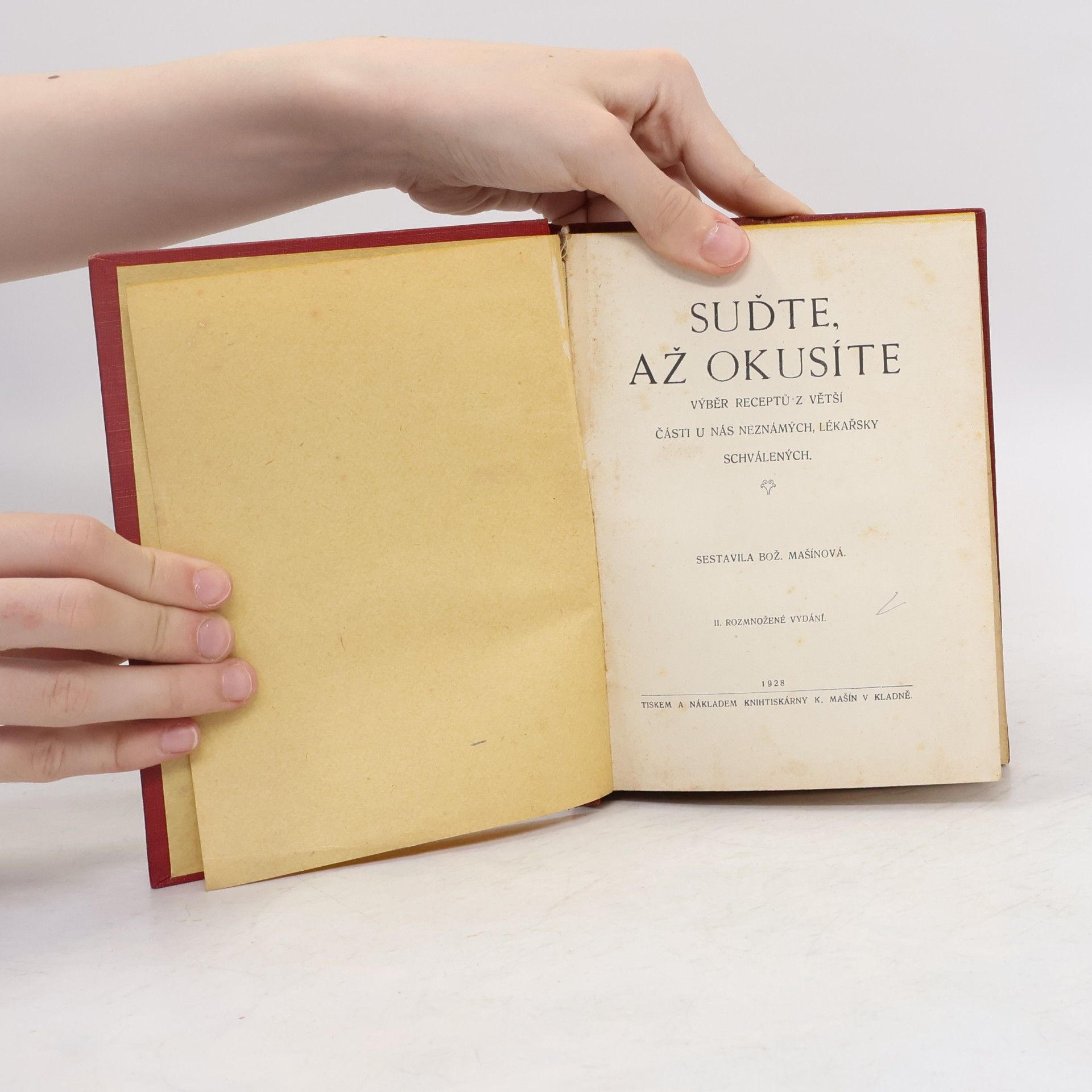 Božena Mašínová Zlatá kniha české kuchařky