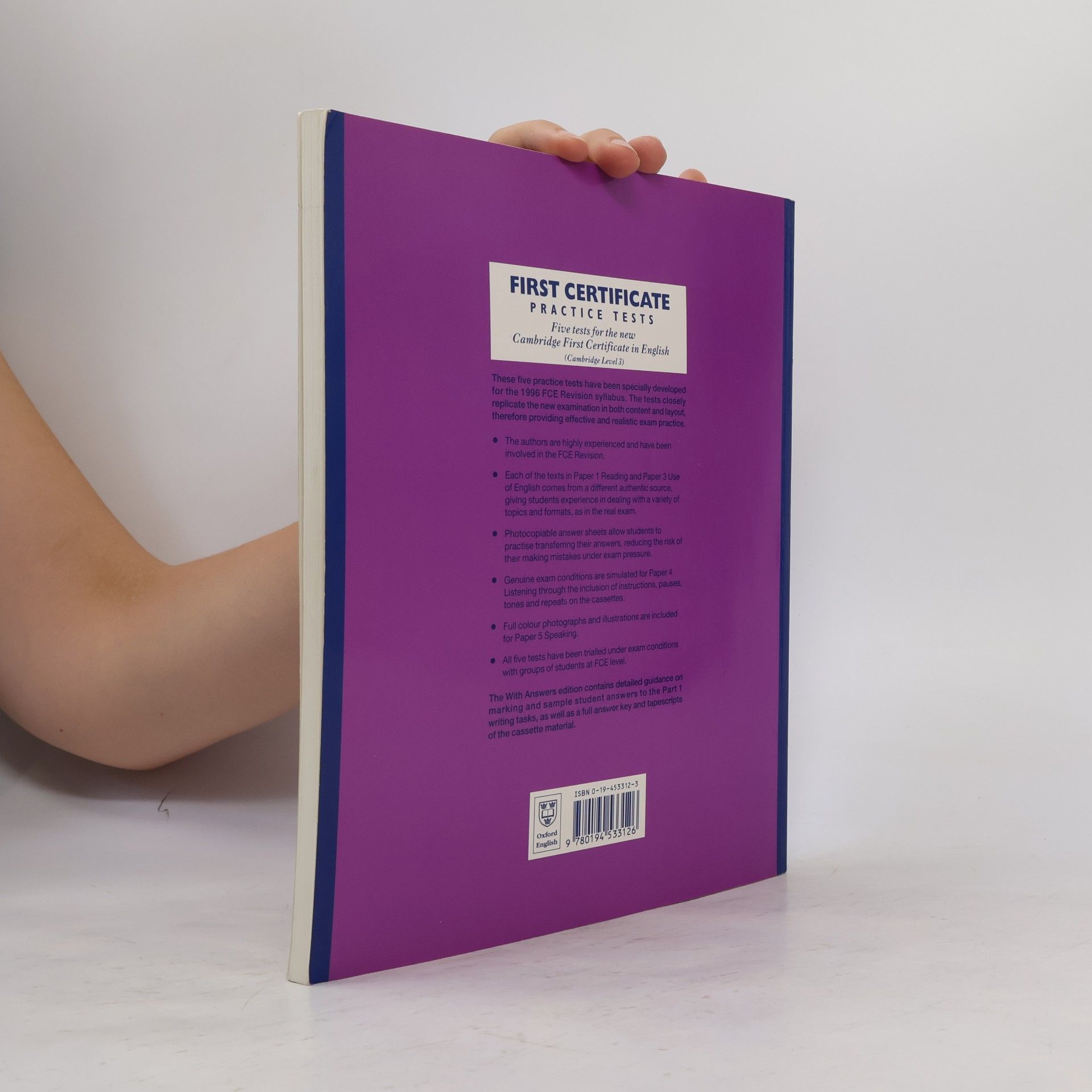 Mark Harrison First Certificate Practice Tests