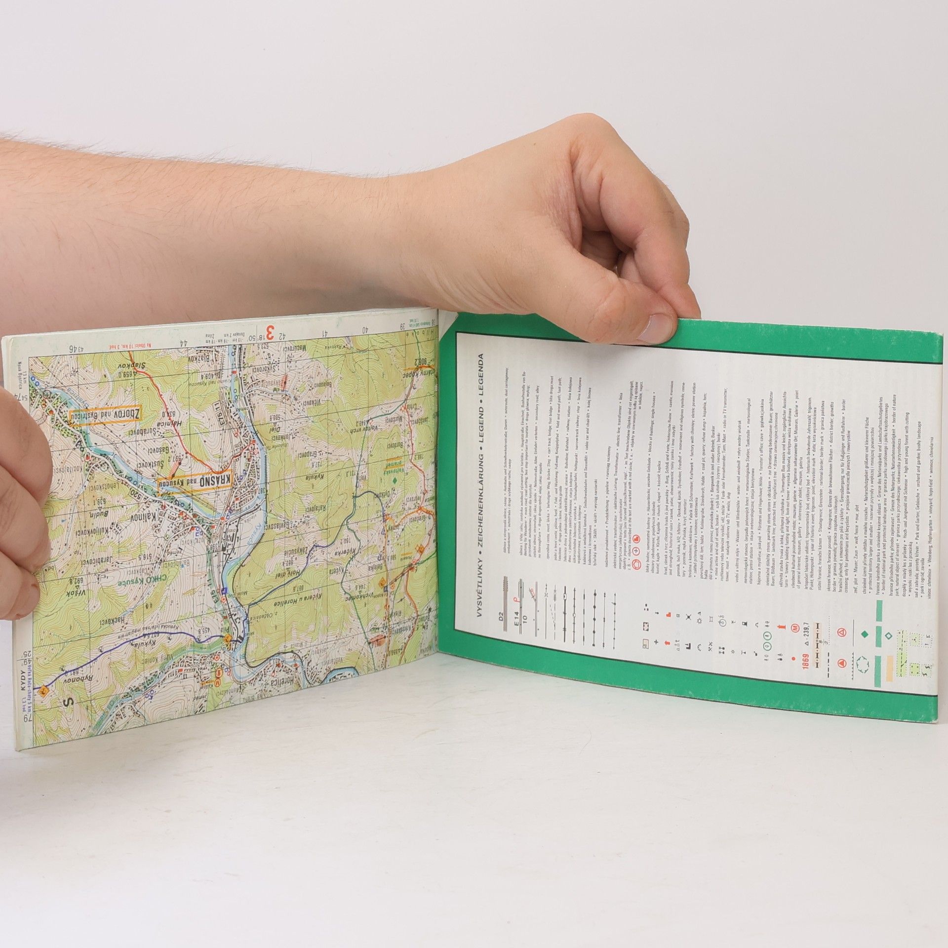 Kolektiv autorů Slezské Beskydy a Jablunkovsko. Turistická mapa 1:50 000
