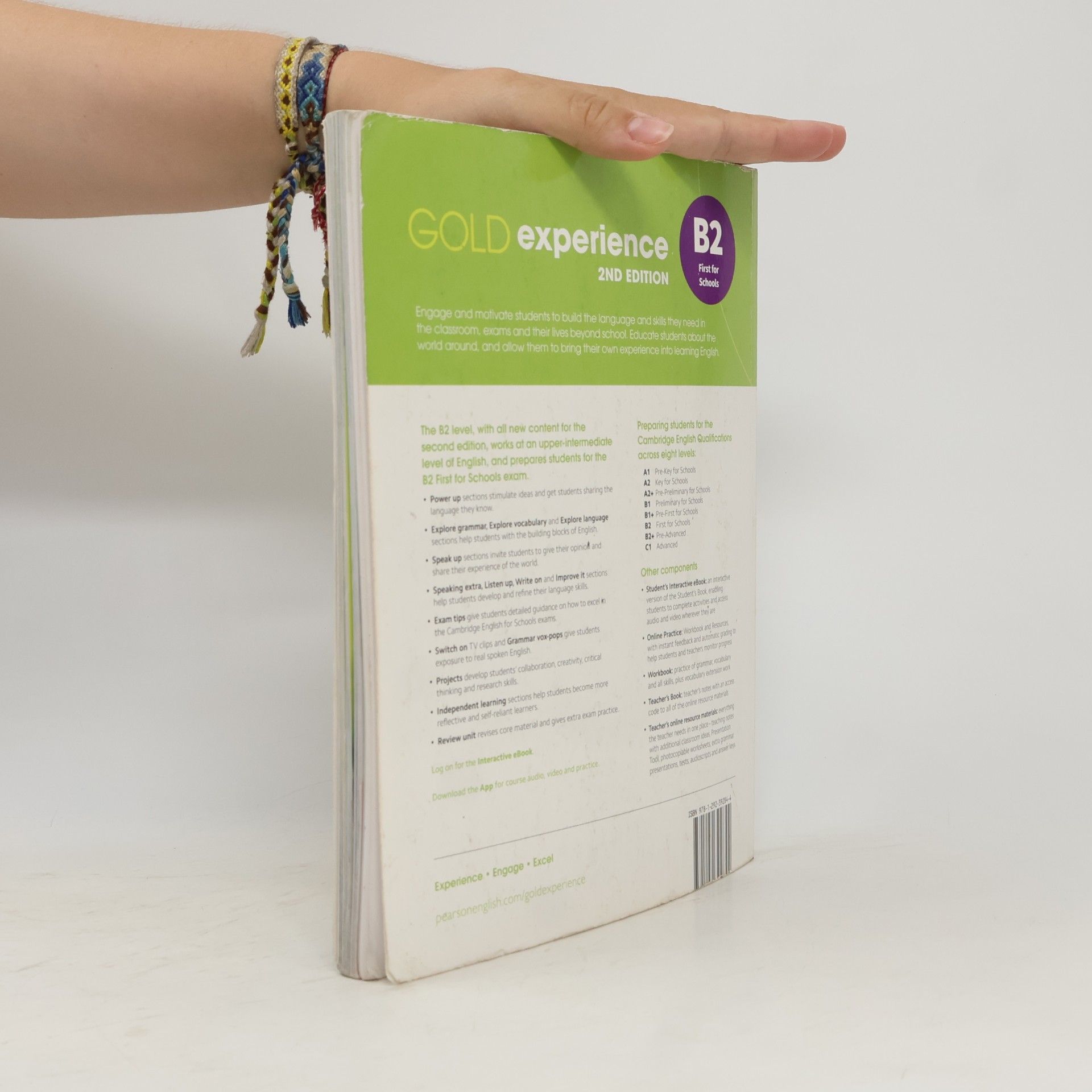 Kathryn Alevizos Gold Experience B2 Student´s Book & Interactive eBook with Digital Resources & App, 2nd