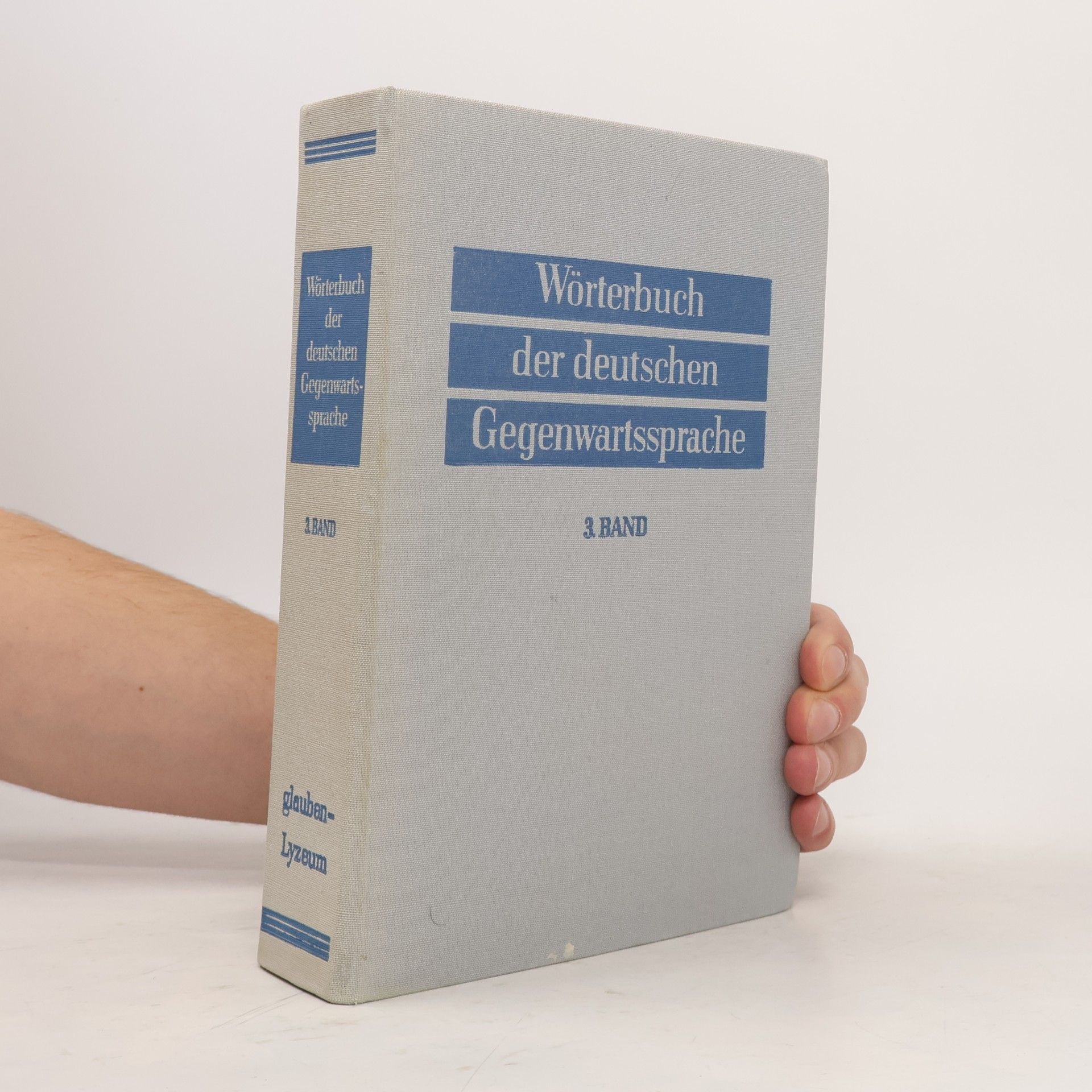 Kolektív autorov Wörterbuch der deutschen Gegenwartssprache 3. Band