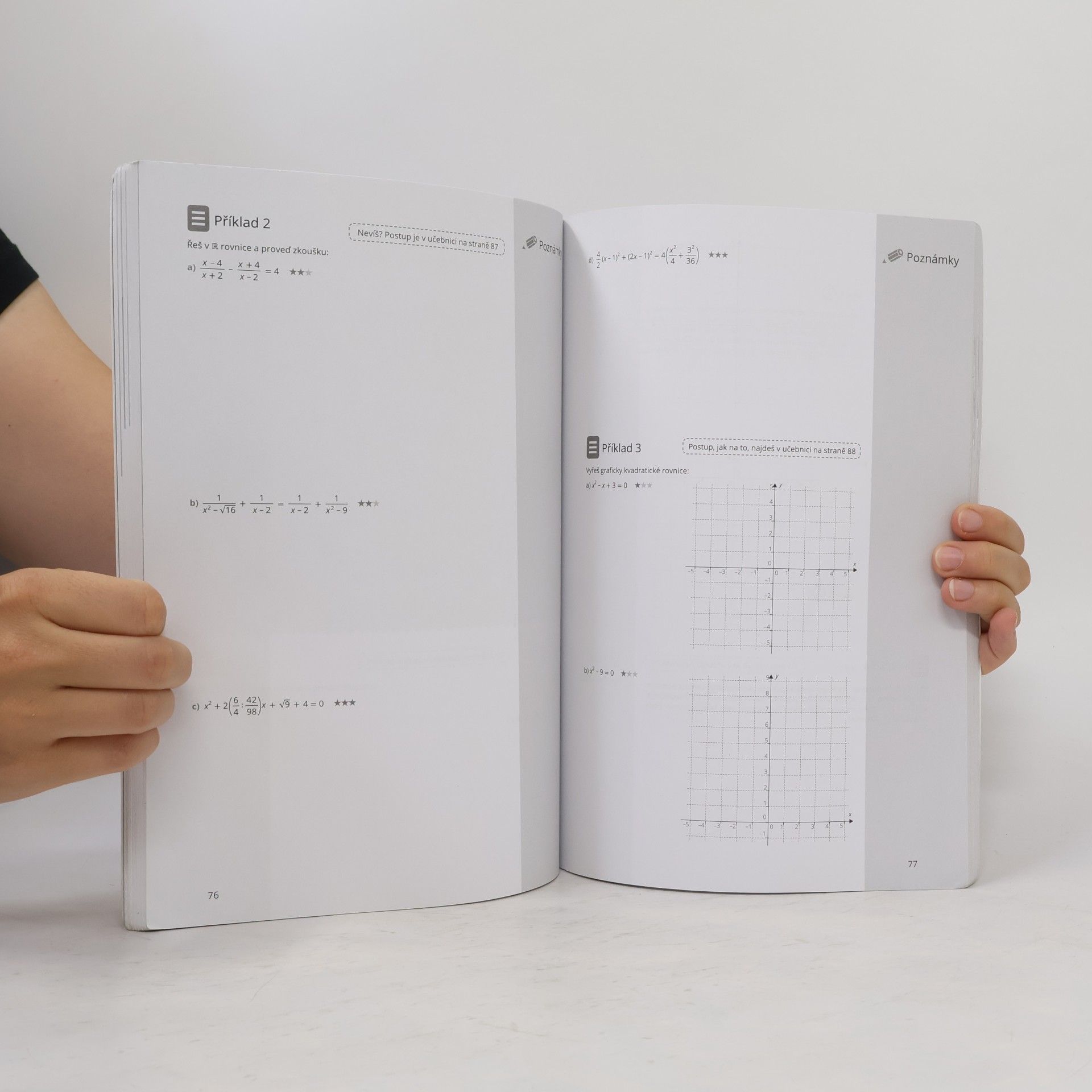 Collectif d'auteurs Rovnice a nerovnice pracovní sešit, Matematika pro spolužáky