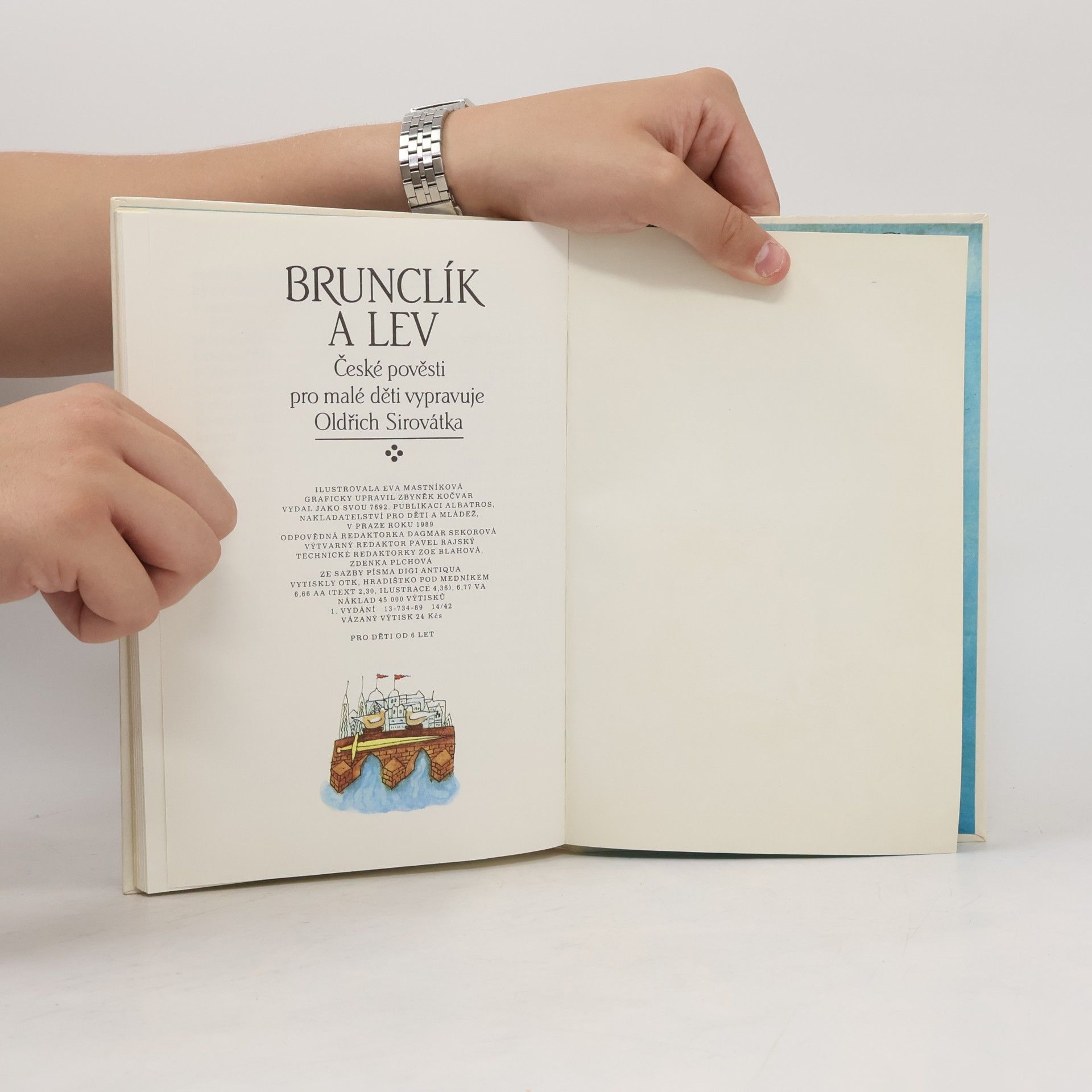 Oldřich Sirovátka Brunclík a lev