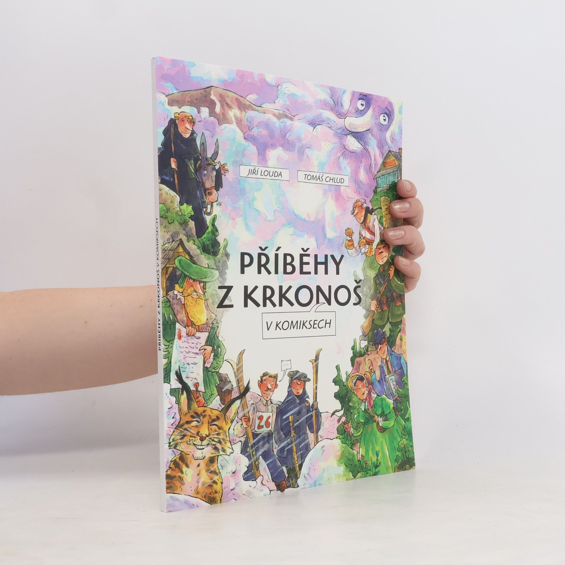 Tomáš Chlud Příběhy z Krkonoš v komiksech