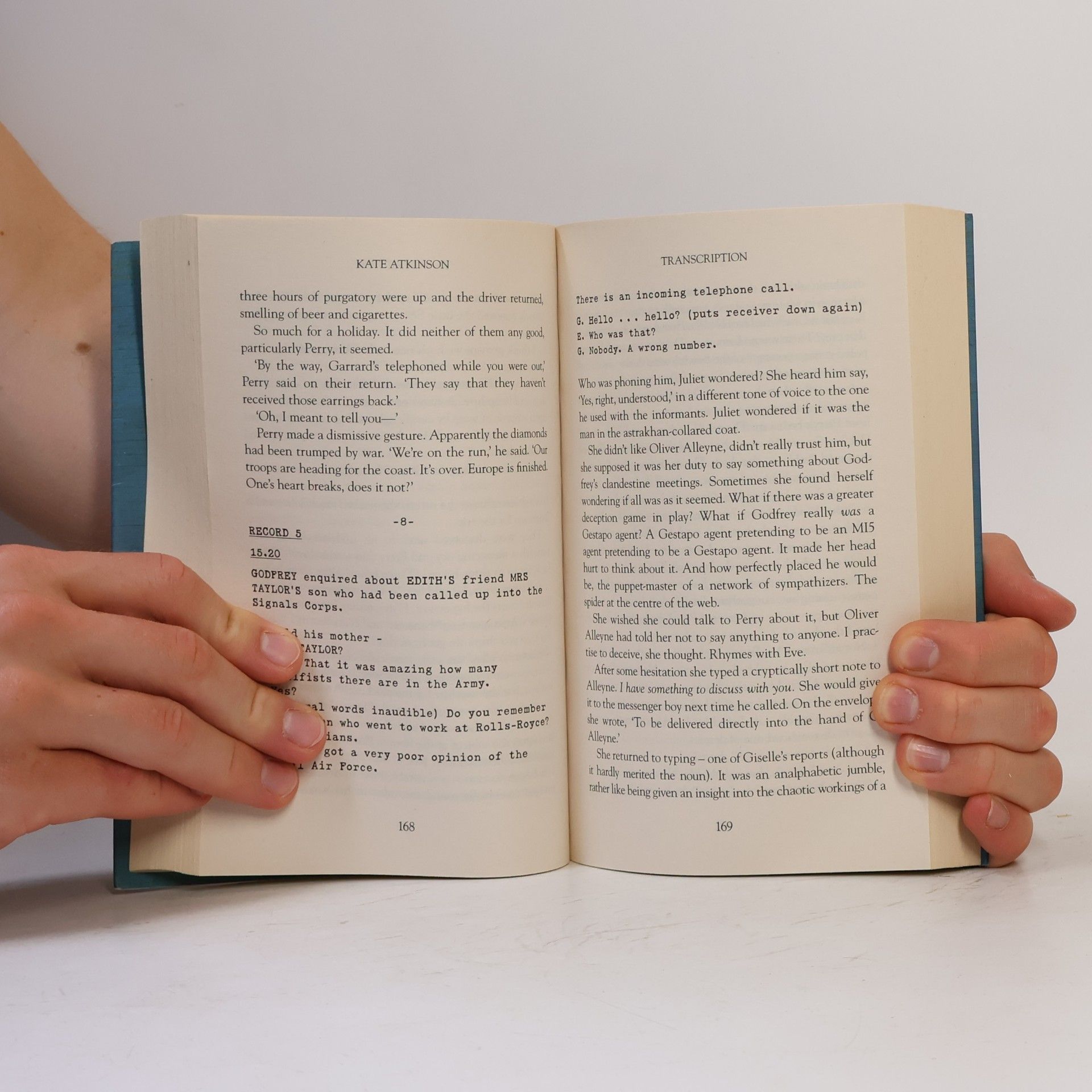 Kate Atkinson Transcription