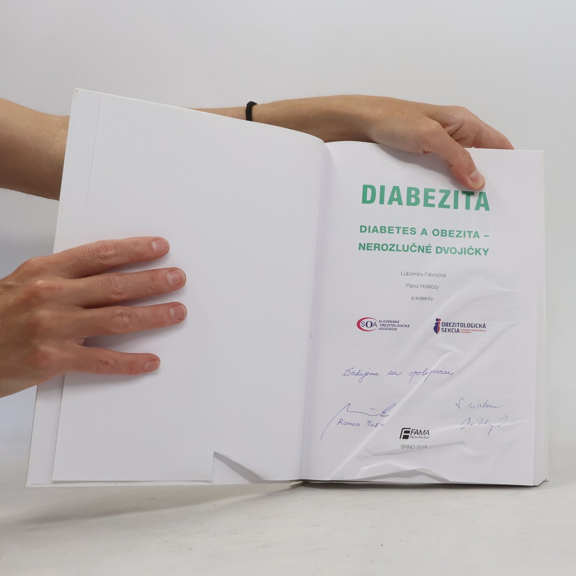 Ľubomíra Fábryová Diabezita. Diabetes a obezita, nerozlučné dvojičky