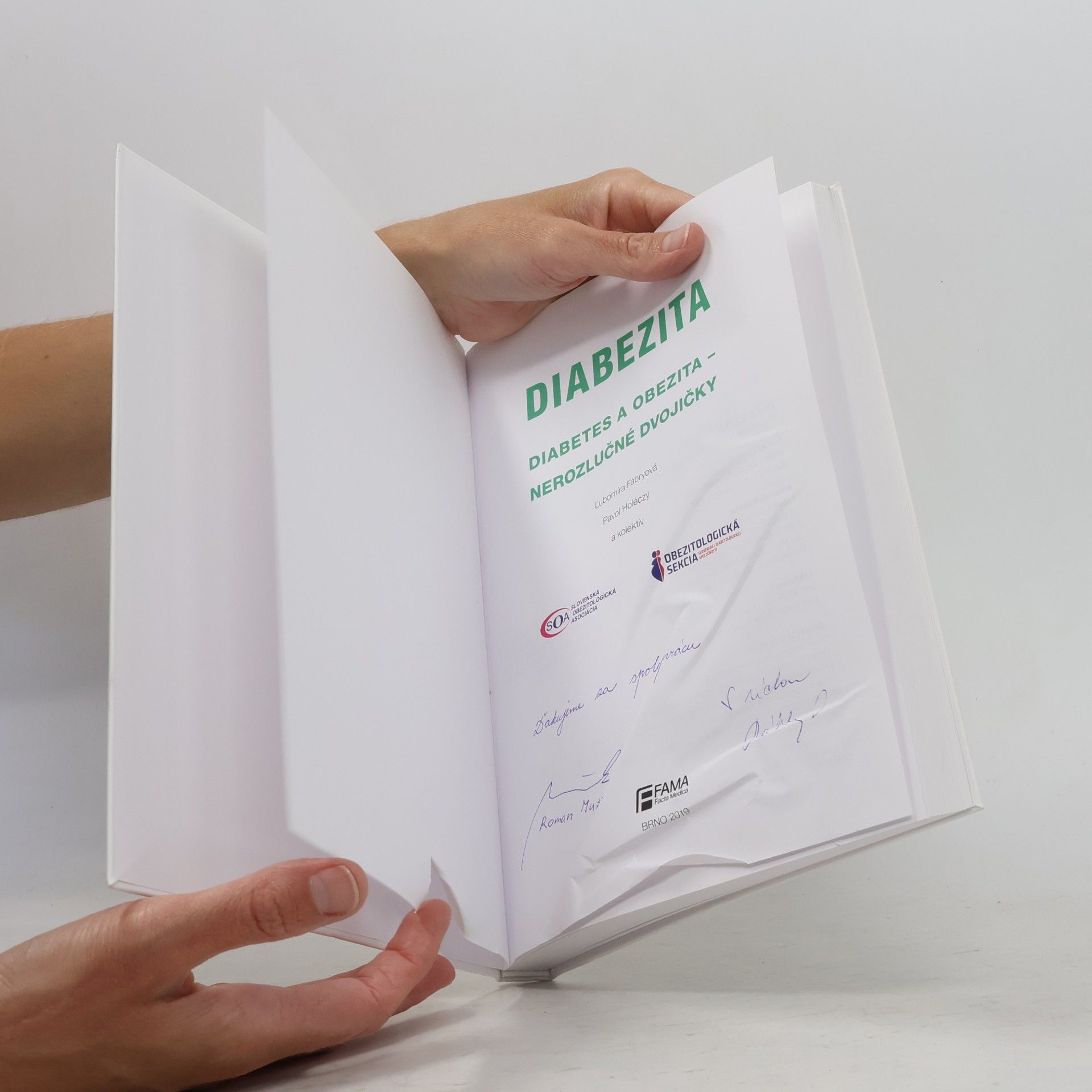 Ľubomíra Fábryová Diabezita. Diabetes a obezita, nerozlučné dvojičky