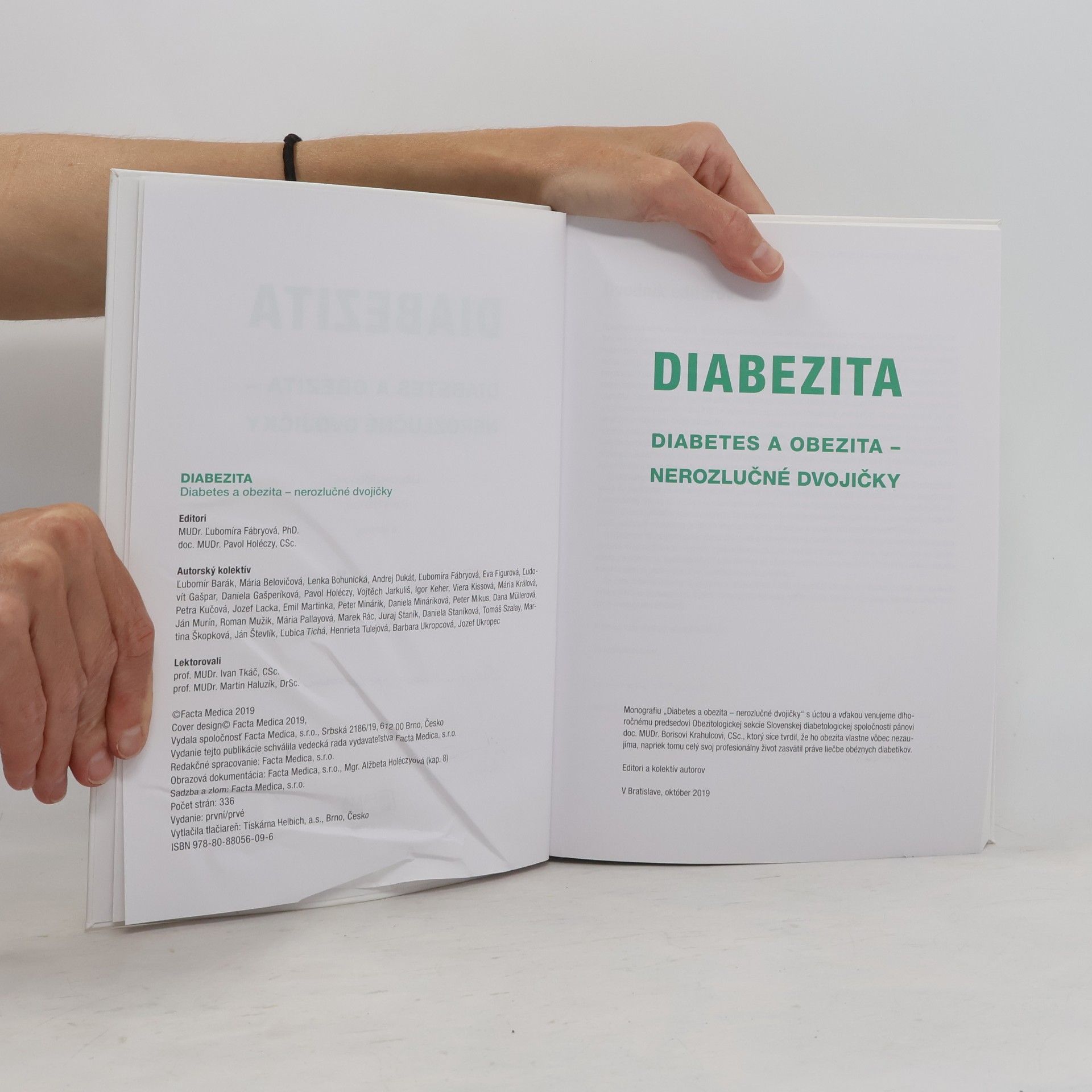 Ľubomíra Fábryová Diabezita. Diabetes a obezita, nerozlučné dvojičky