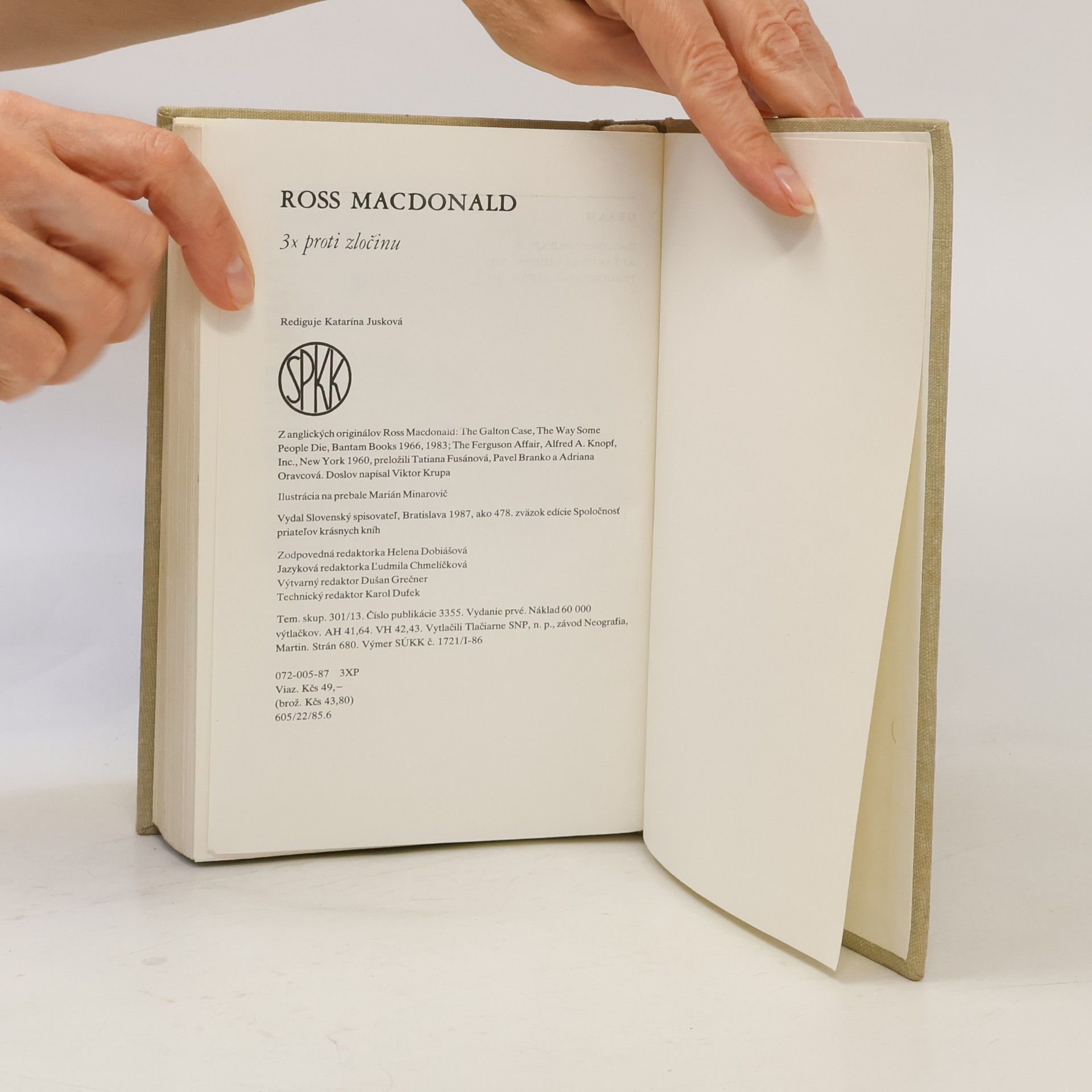 Ross Macdonald 3x proti zločinu