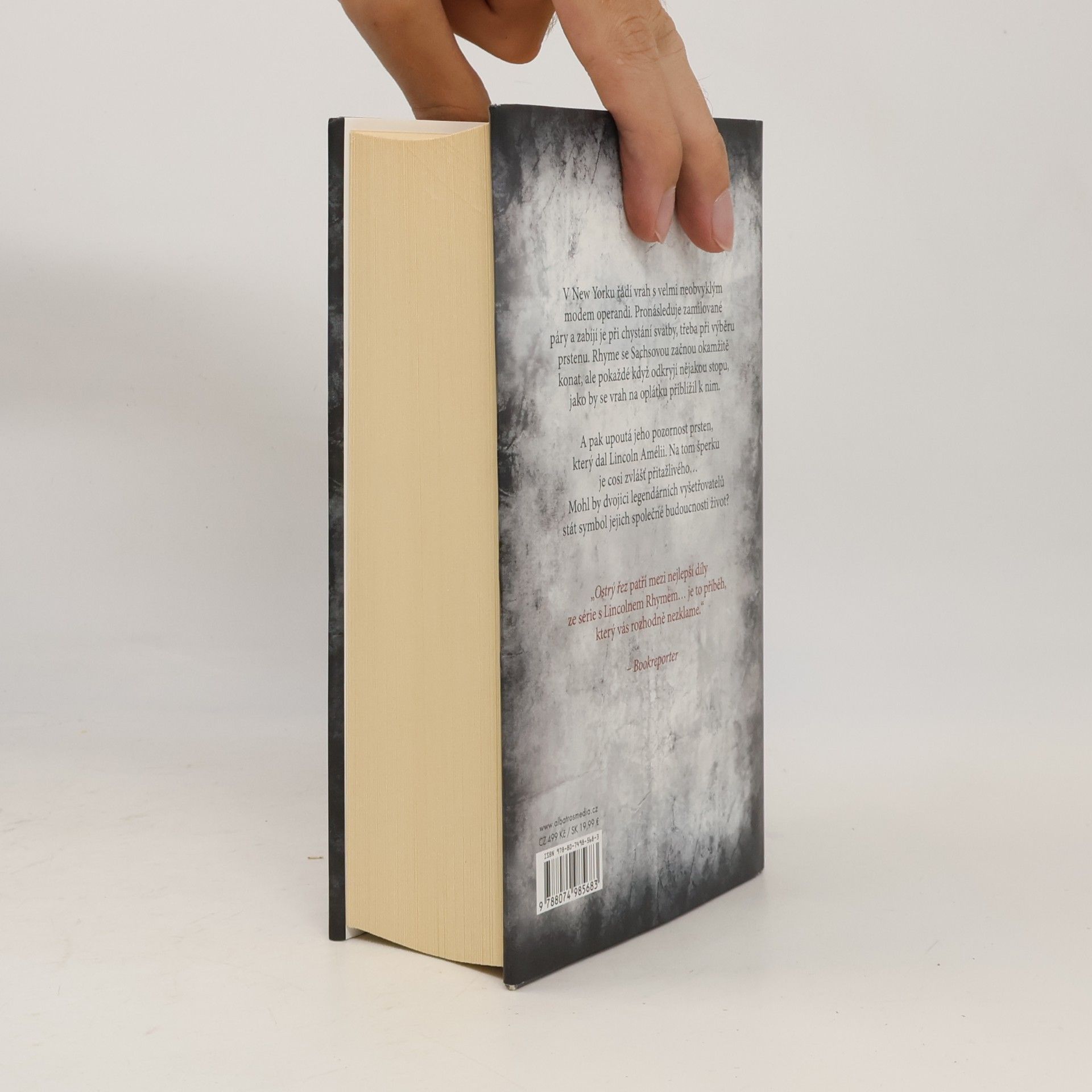 Jeffery Deaver Ostrý řez