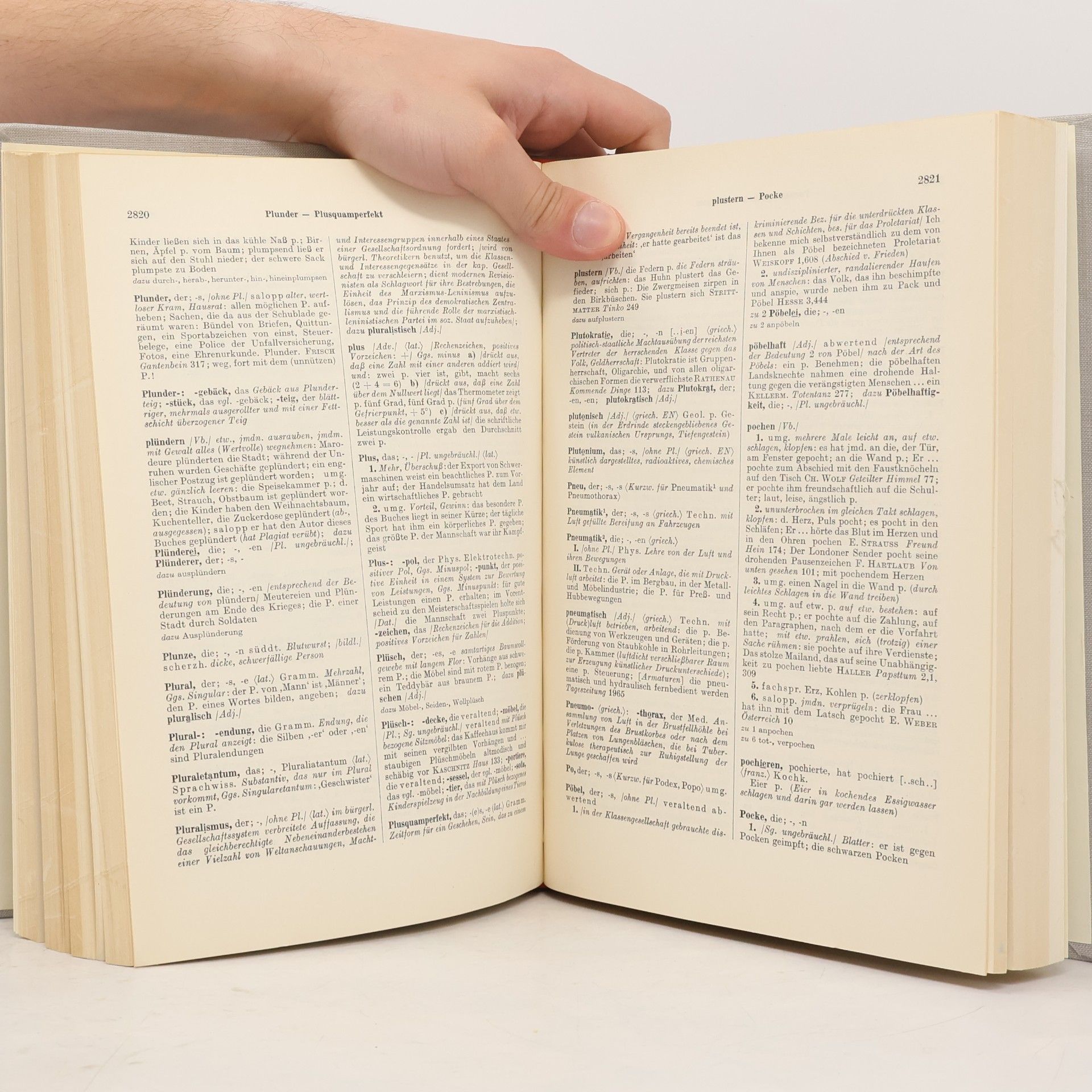 Ruth Klappenbach Wörterbuch der Deutschen Gegenwartssprache 4. Band M-Schinken