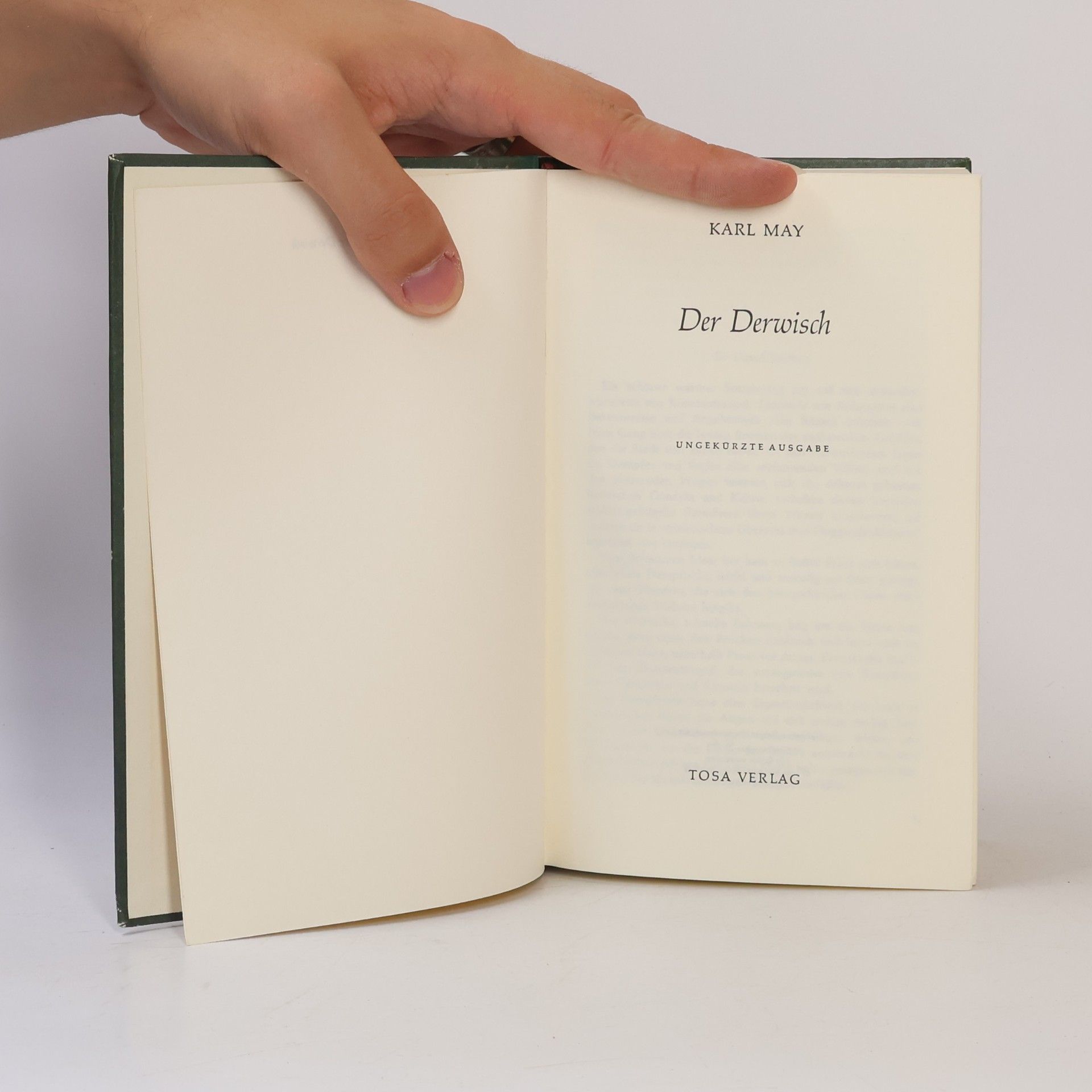 Karl May Der Derwisch