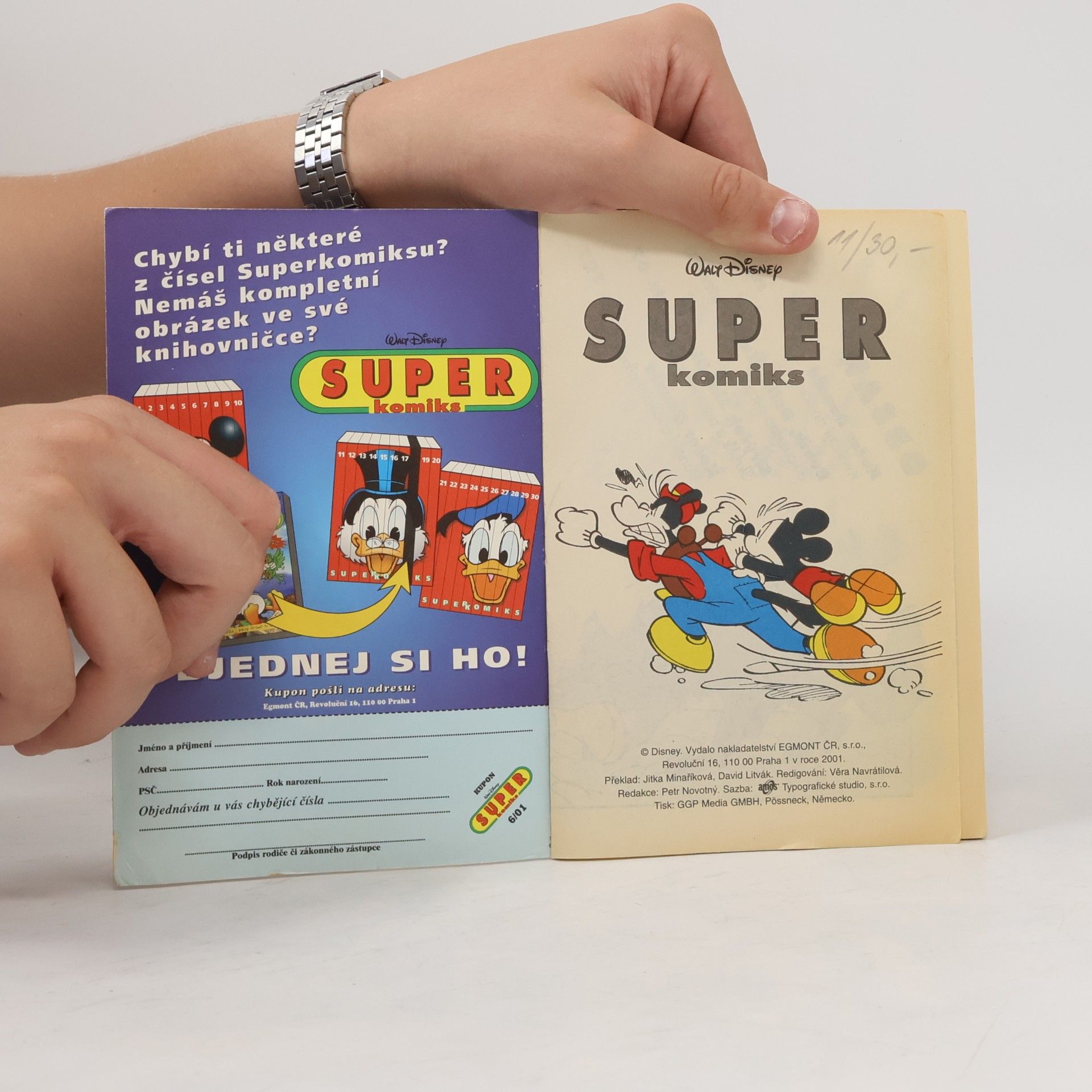 Walt Disney Disney Super komiks 32. 6/01