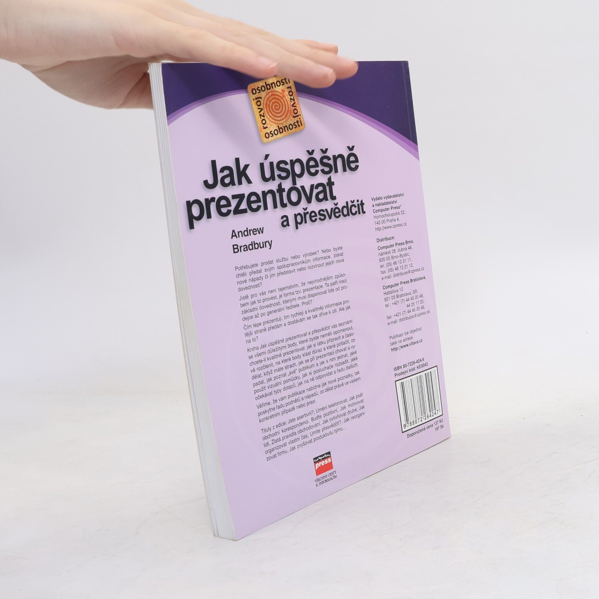 Andrew Bradbury Jak úspěšně prezentovat a přesvědčit