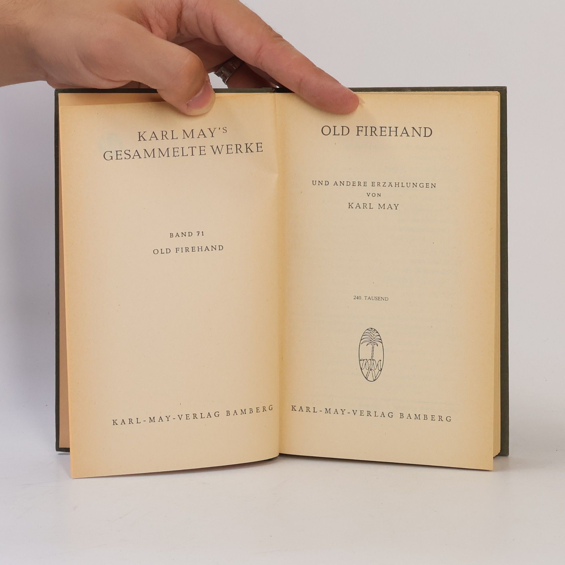Karl May Old Firehand