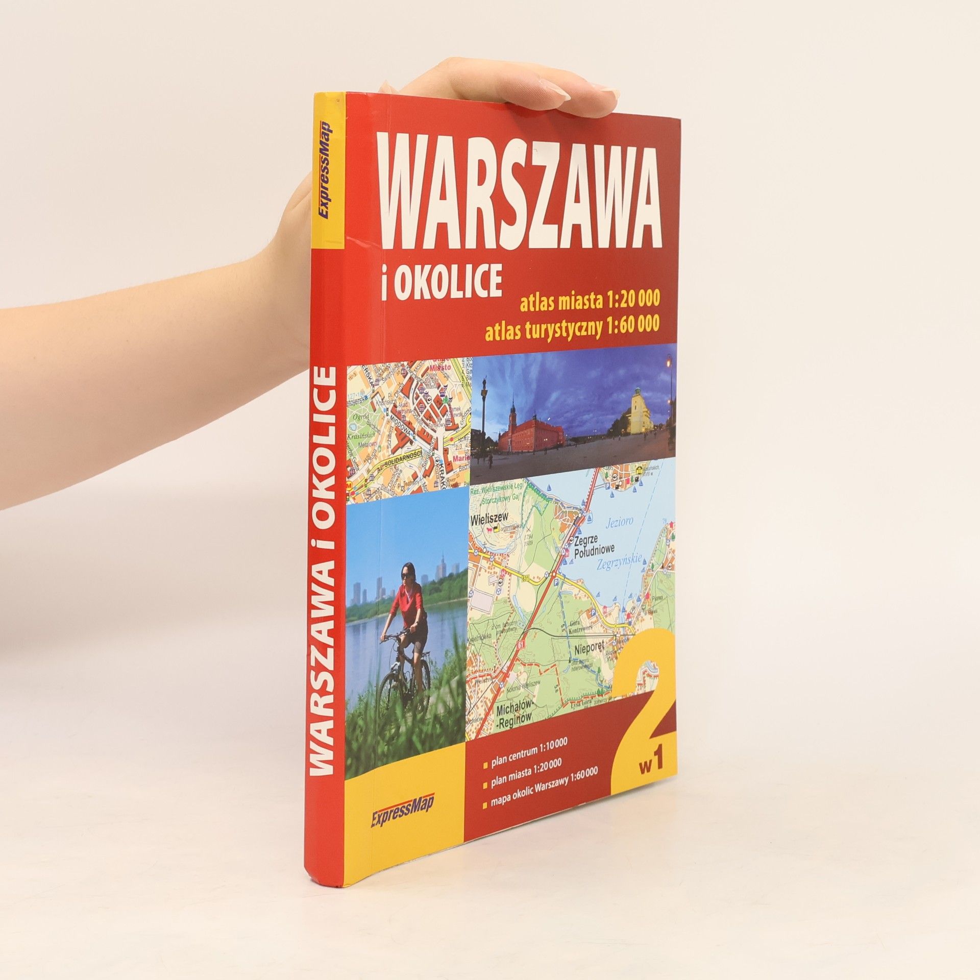 AA.VV. Atlas Warszawa i okolice 2w1
