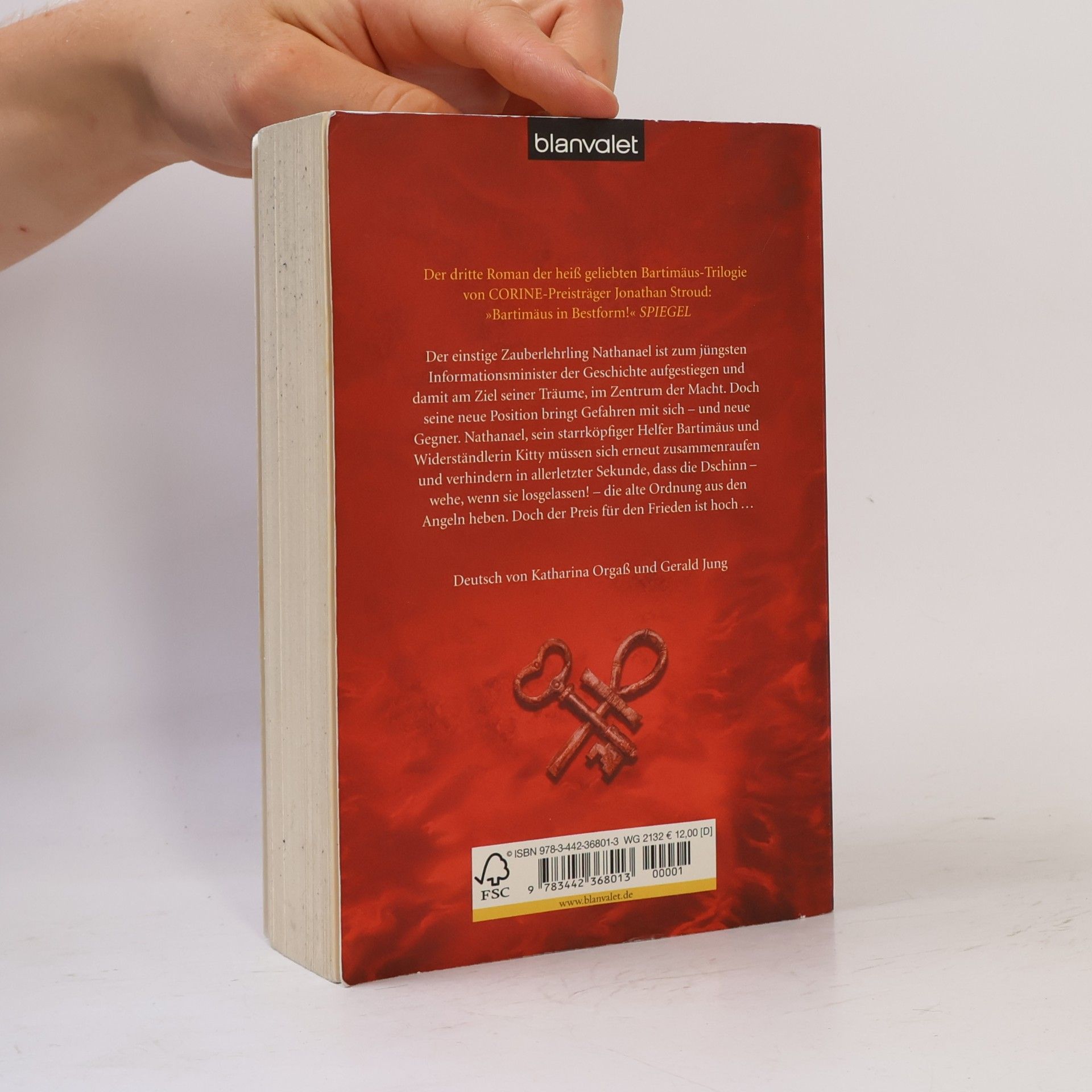 Jonathan Stroud Bartimäus: Die Pforte des Magiers