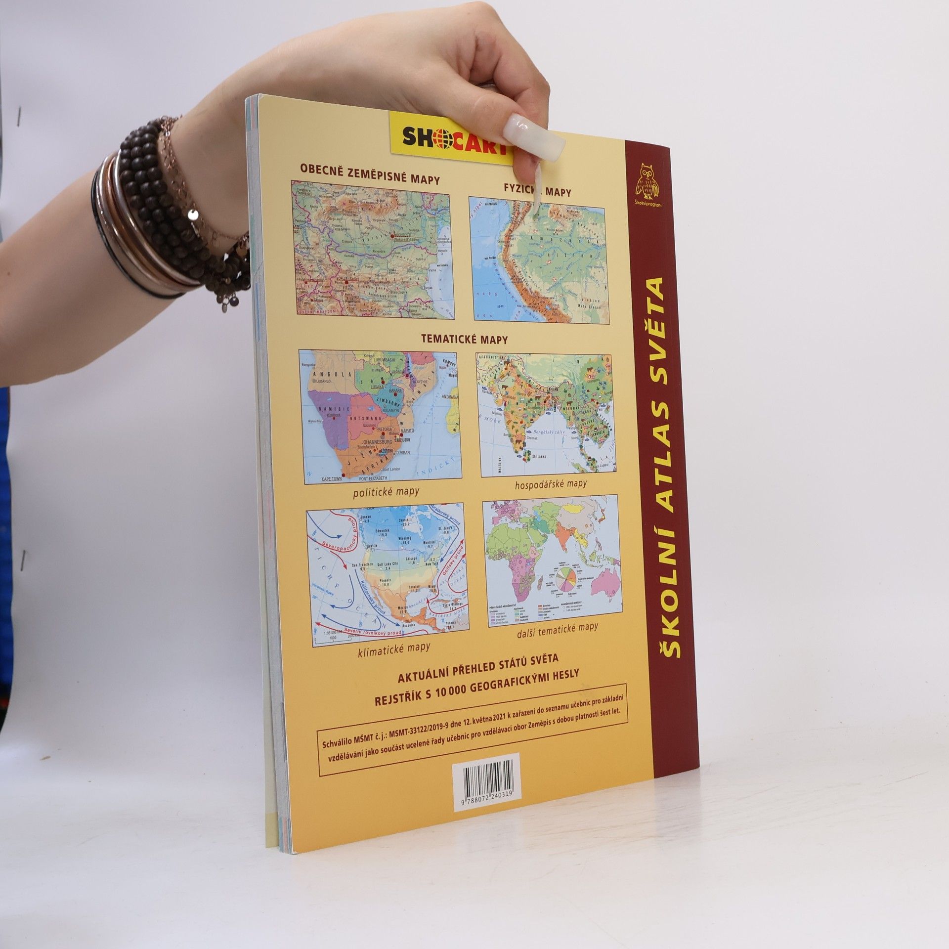 Pavla Tesaříková Školní atlas světa