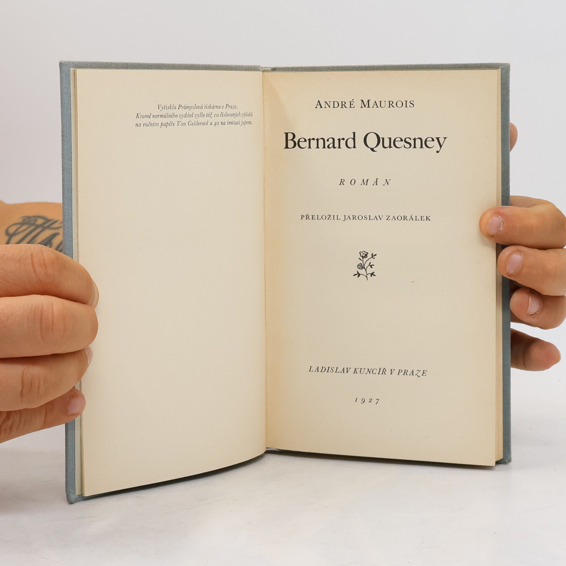 André Maurois Bernard Quesney