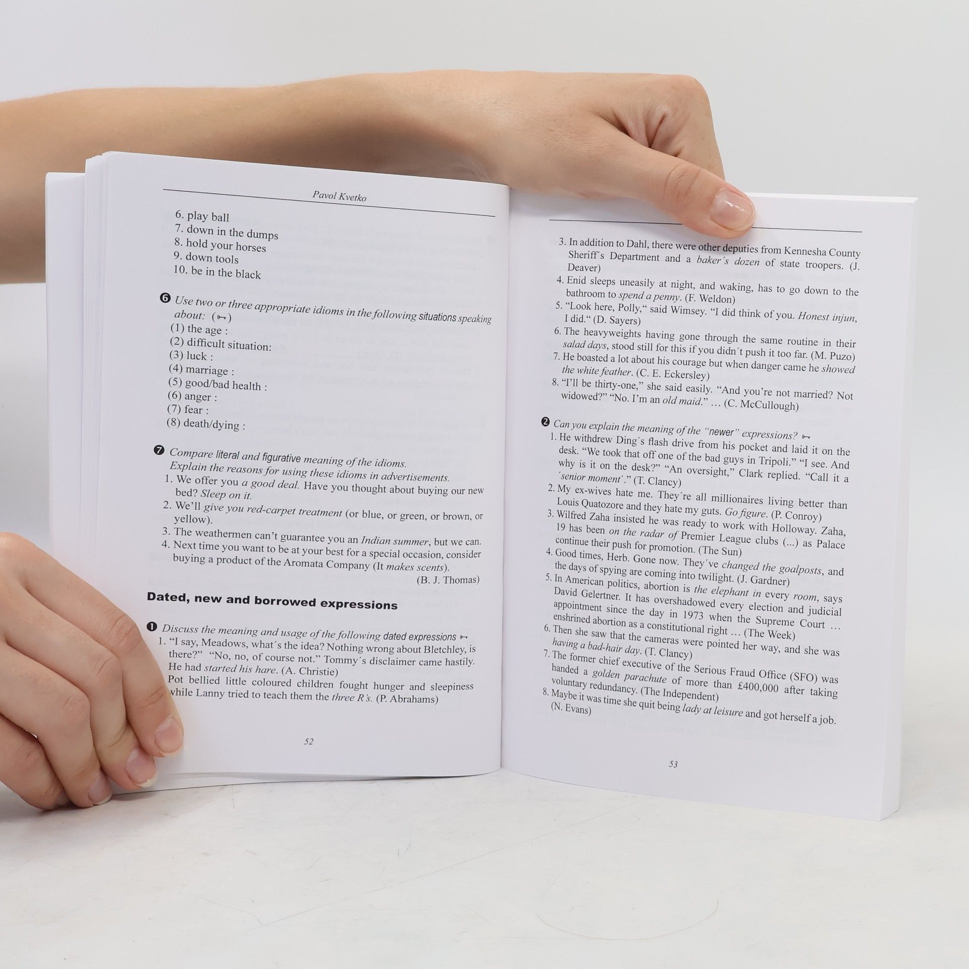 Pavol Kvetko English Phraseology in Practise
