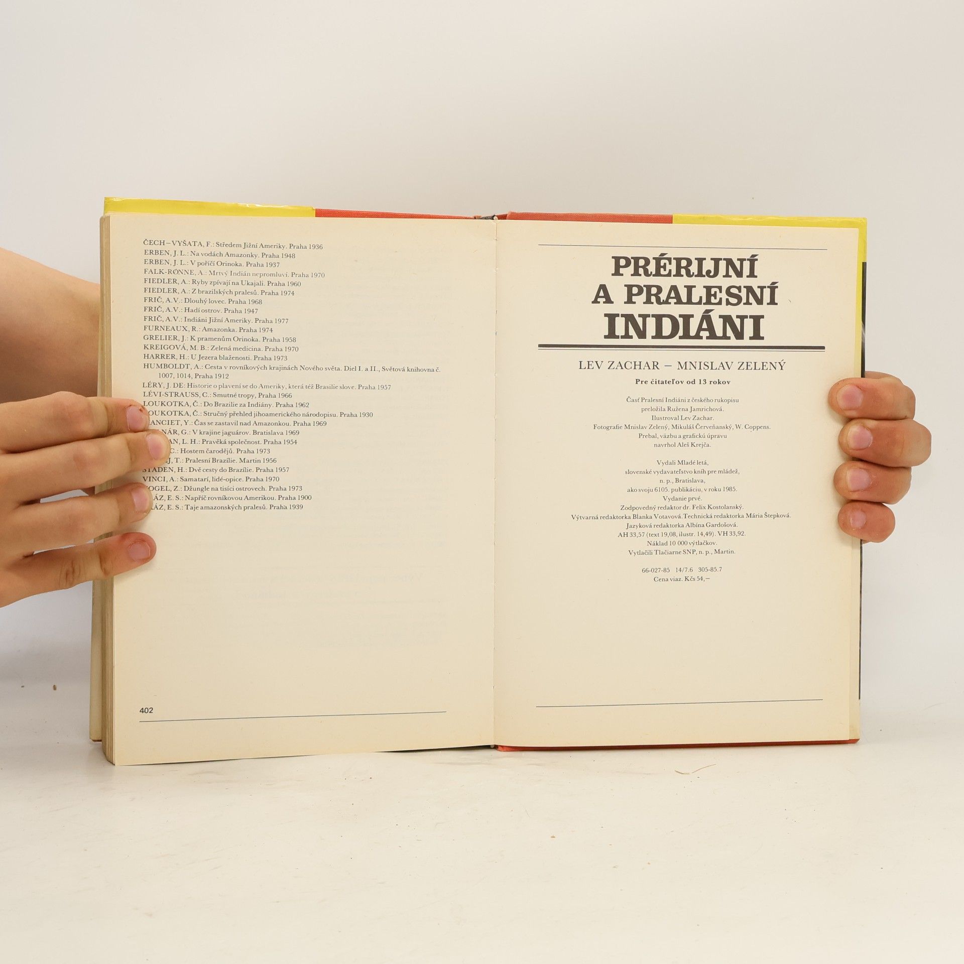 Lev Zachar Prérijní a pralesní Indiáni
