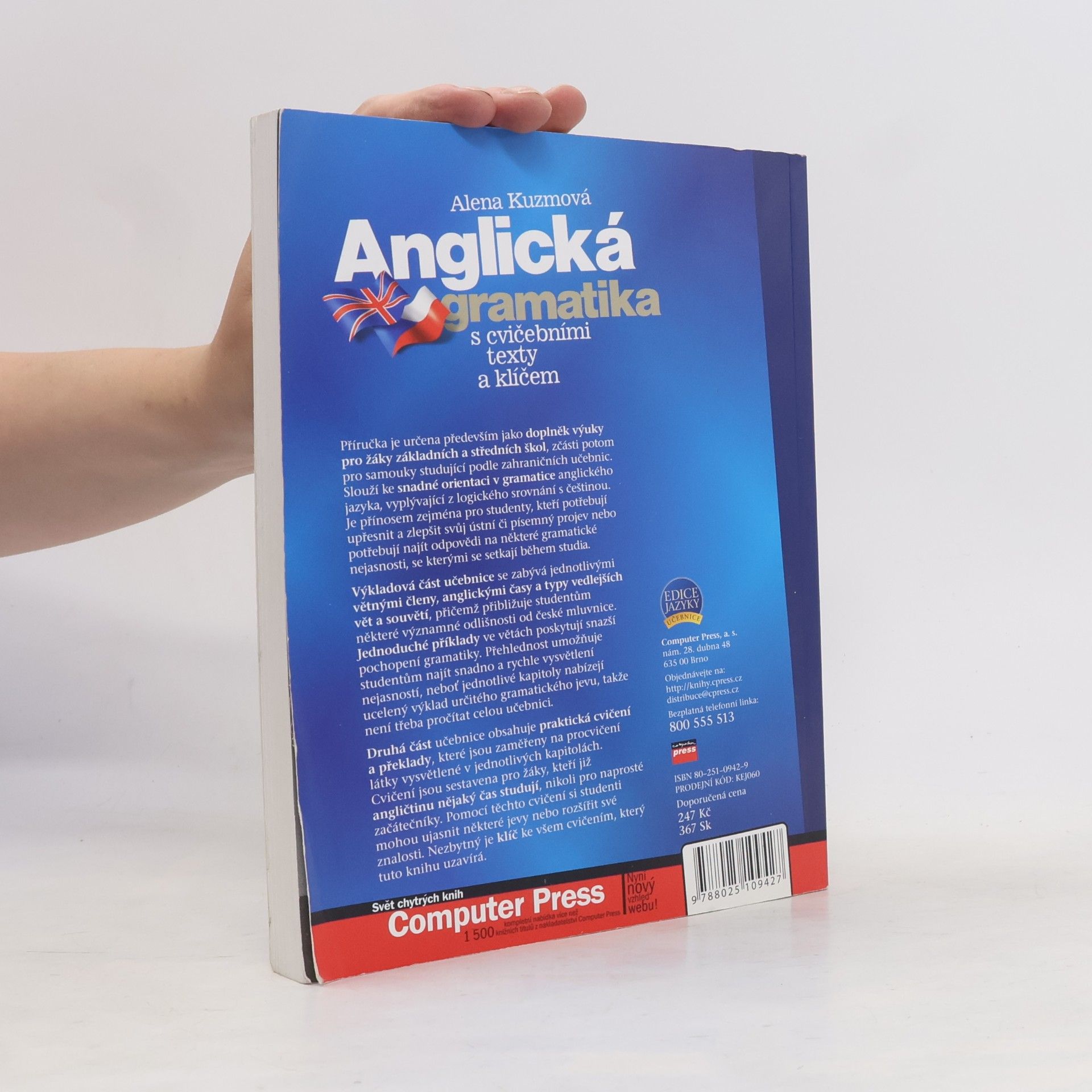 Alena Kuzmová Anglická gramatika s cvičebními texty a klíčem