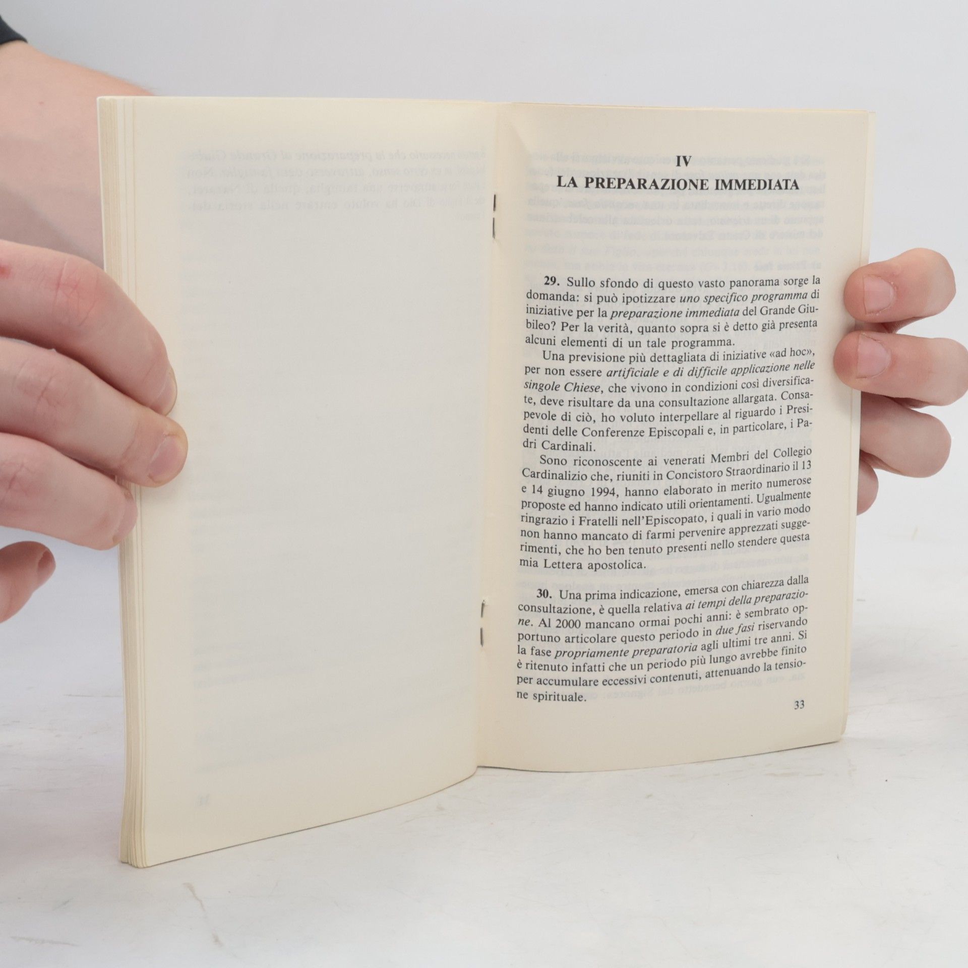 Giovanni Paolo II Servizio dell'Unità - 89: Tertio millennio adveniente. Lettera apostolica in preparazione del giubileo dell'anno 2000