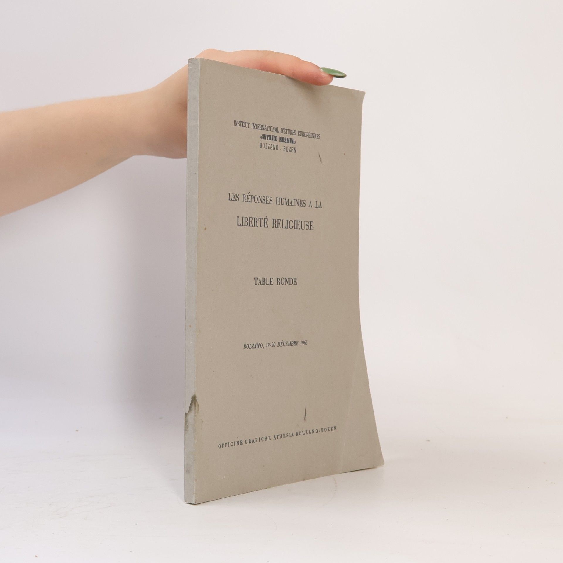 Autorenkollektiv Les réponses humaines à la liberté religieuse