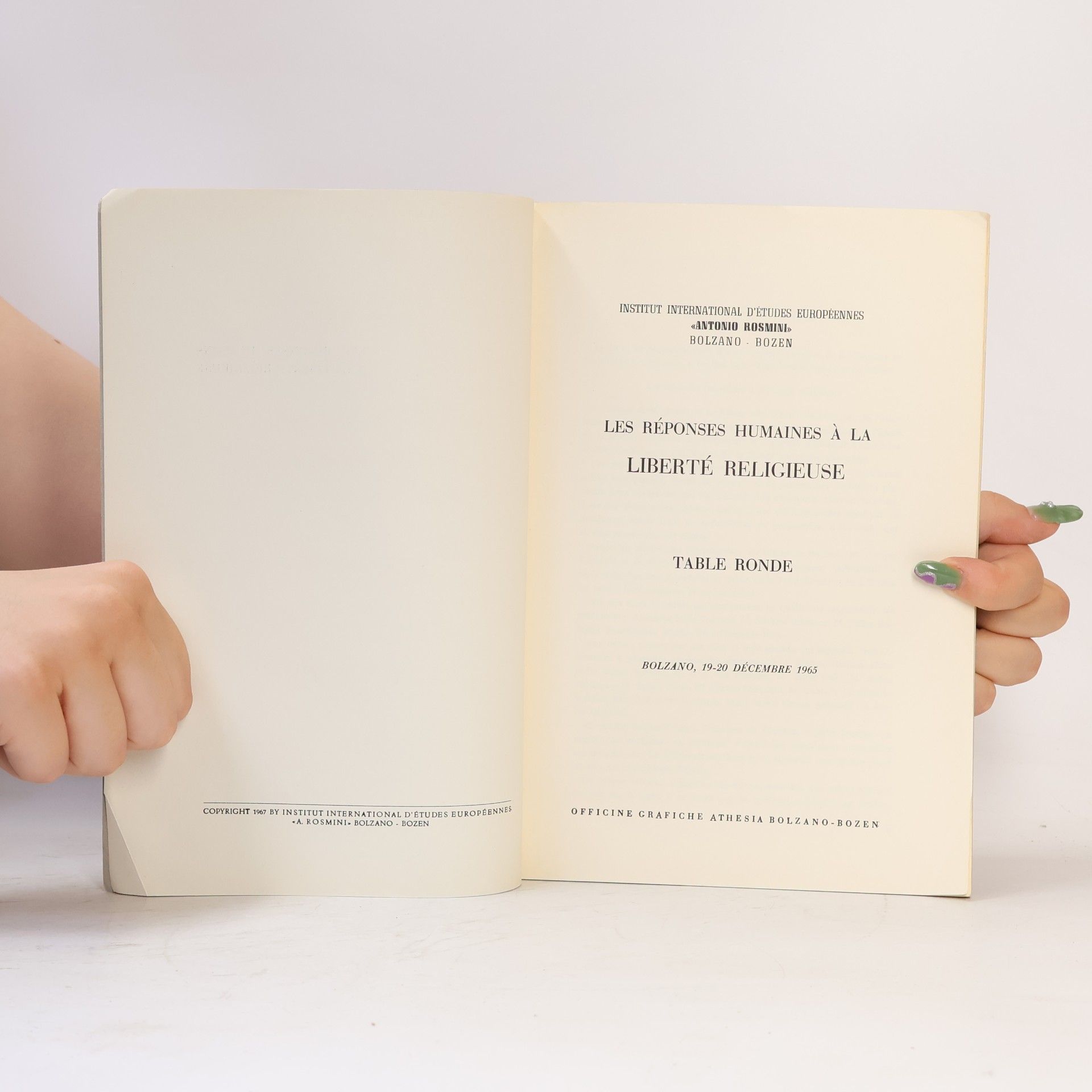 Autorenkollektiv Les réponses humaines à la liberté religieuse