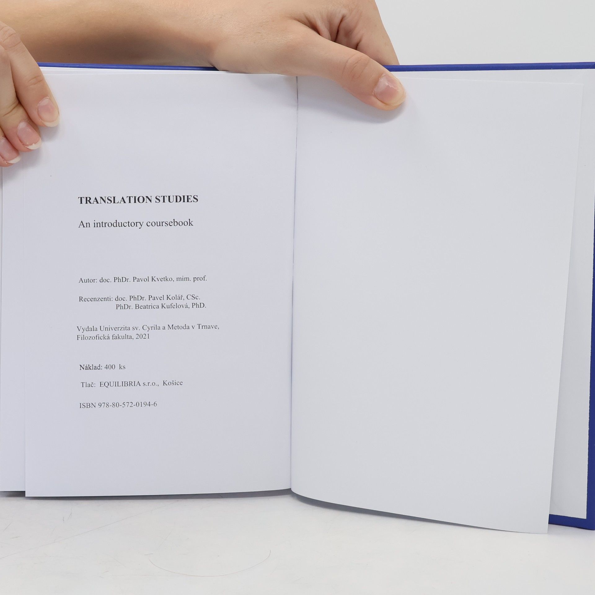 Pavol Kvetko Translation Studies
