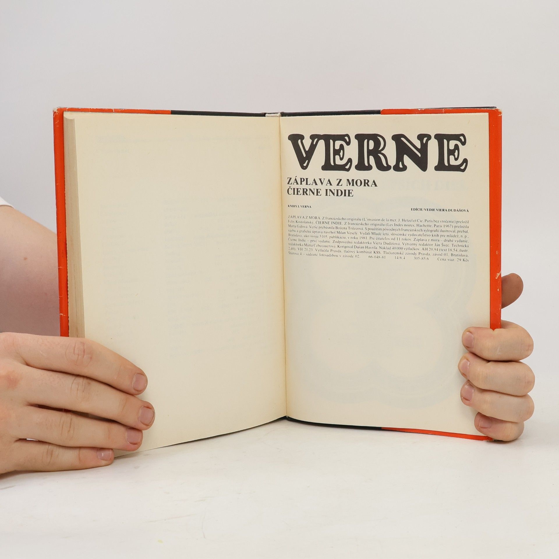 Jules Verne Záplava z mora. Čierne Indie