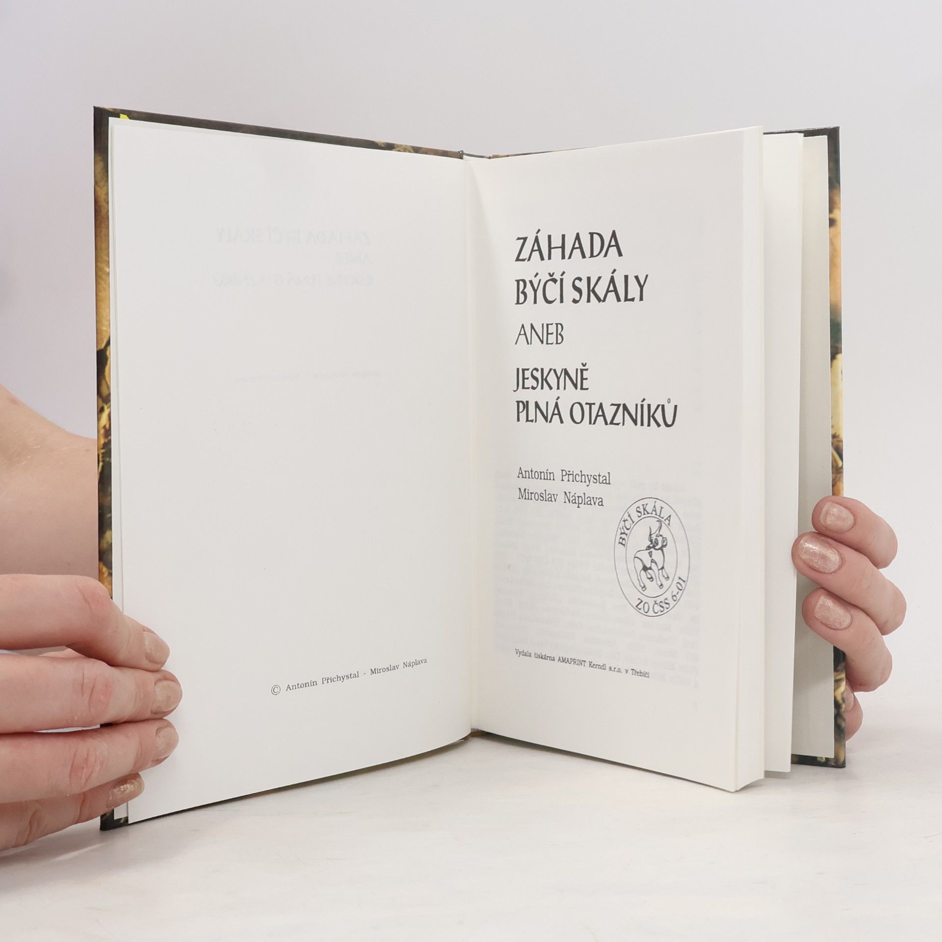Antonín Přichystal Záhada Býčí skály aneb Jeskyně plná otazníků