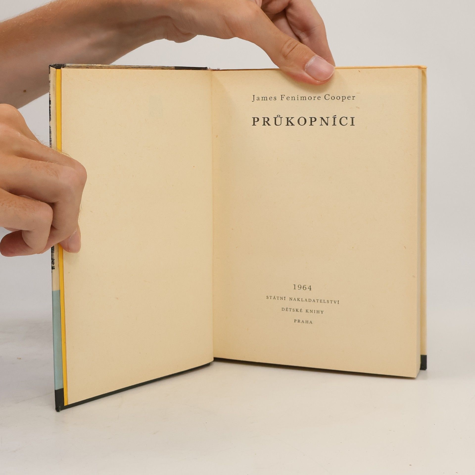 James Fenimore Cooper Průkopníci