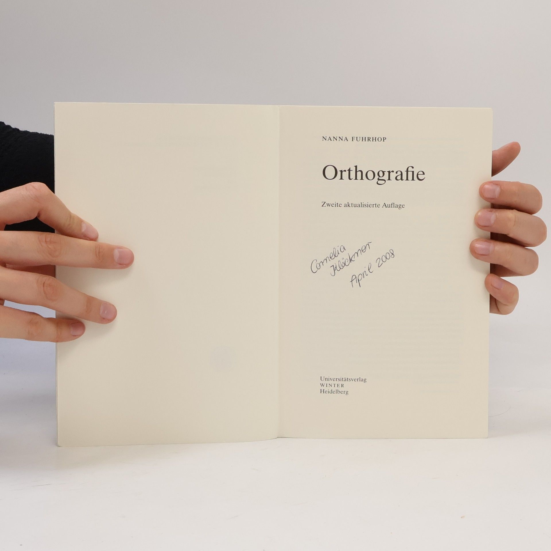 Nanna Fuhrhop KEGLI - 1: Orthografie - 2. Auflage