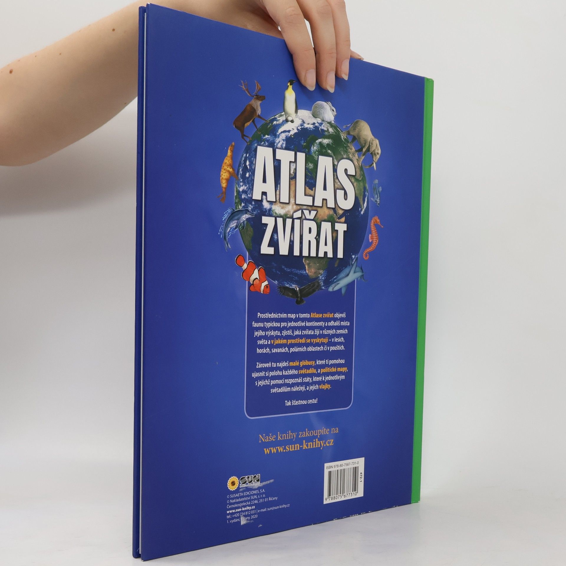 Barbora Kalvodová Atlas zvířat