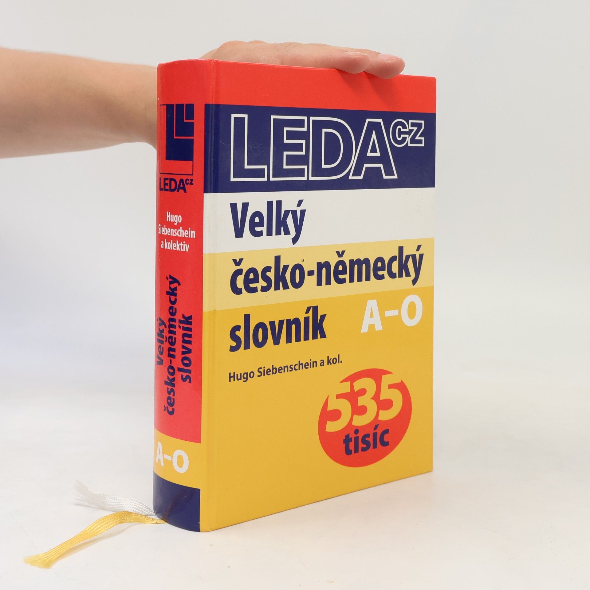 Hugo Siebenschein Velký česko-německý slovník. A-O