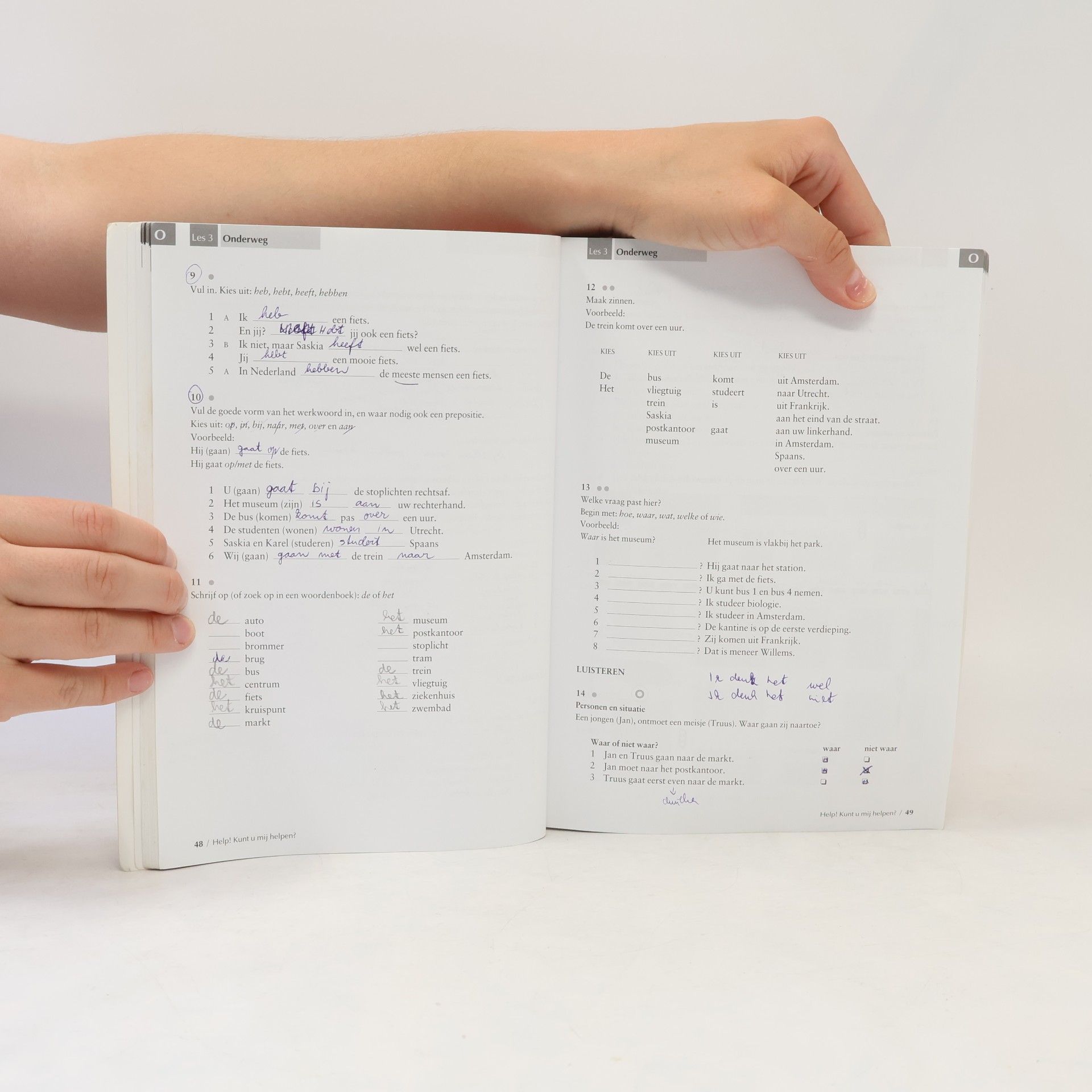 E. Ham Help!: een cursus Nederlands voor anderstaligen. 1, Kunt u mij helpen? Boek voor de cursist