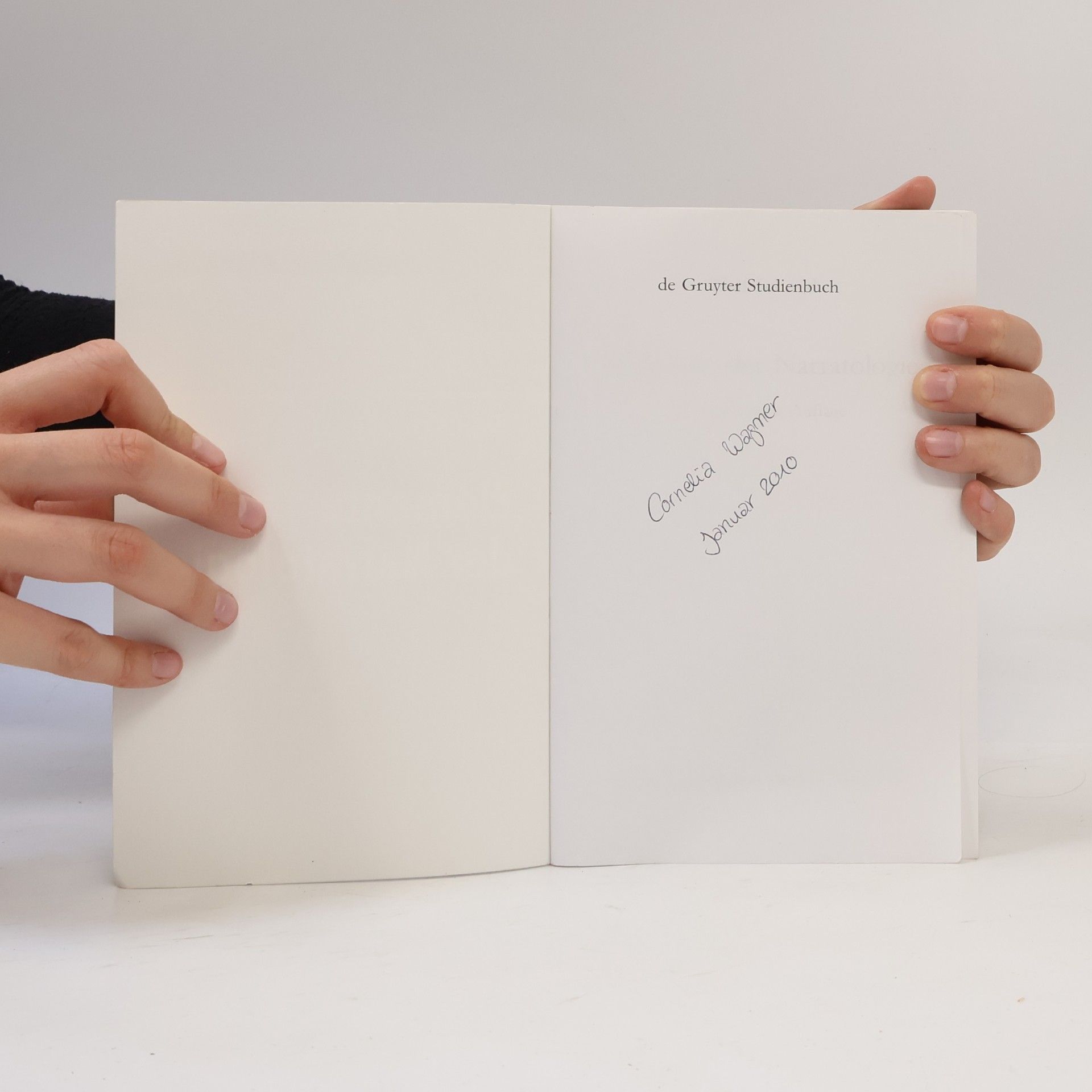 Wolf Schmid De Gruyter Studienbuch: Elemente der Narratologie