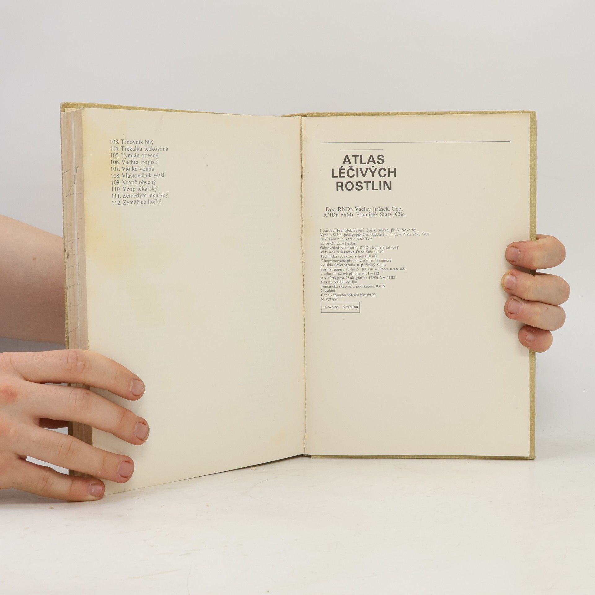 Václav Jirásek Atlas léčivých rostlin