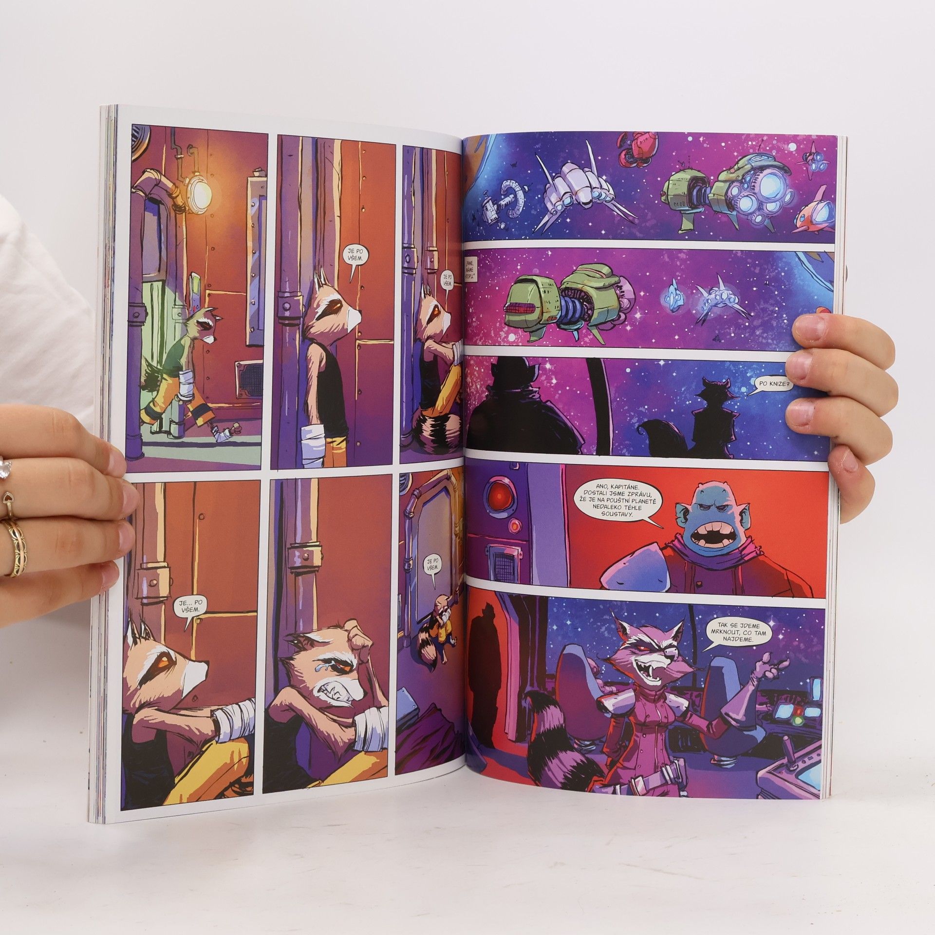 Skottie Young Rocket. Chlupatý a nebezpečný