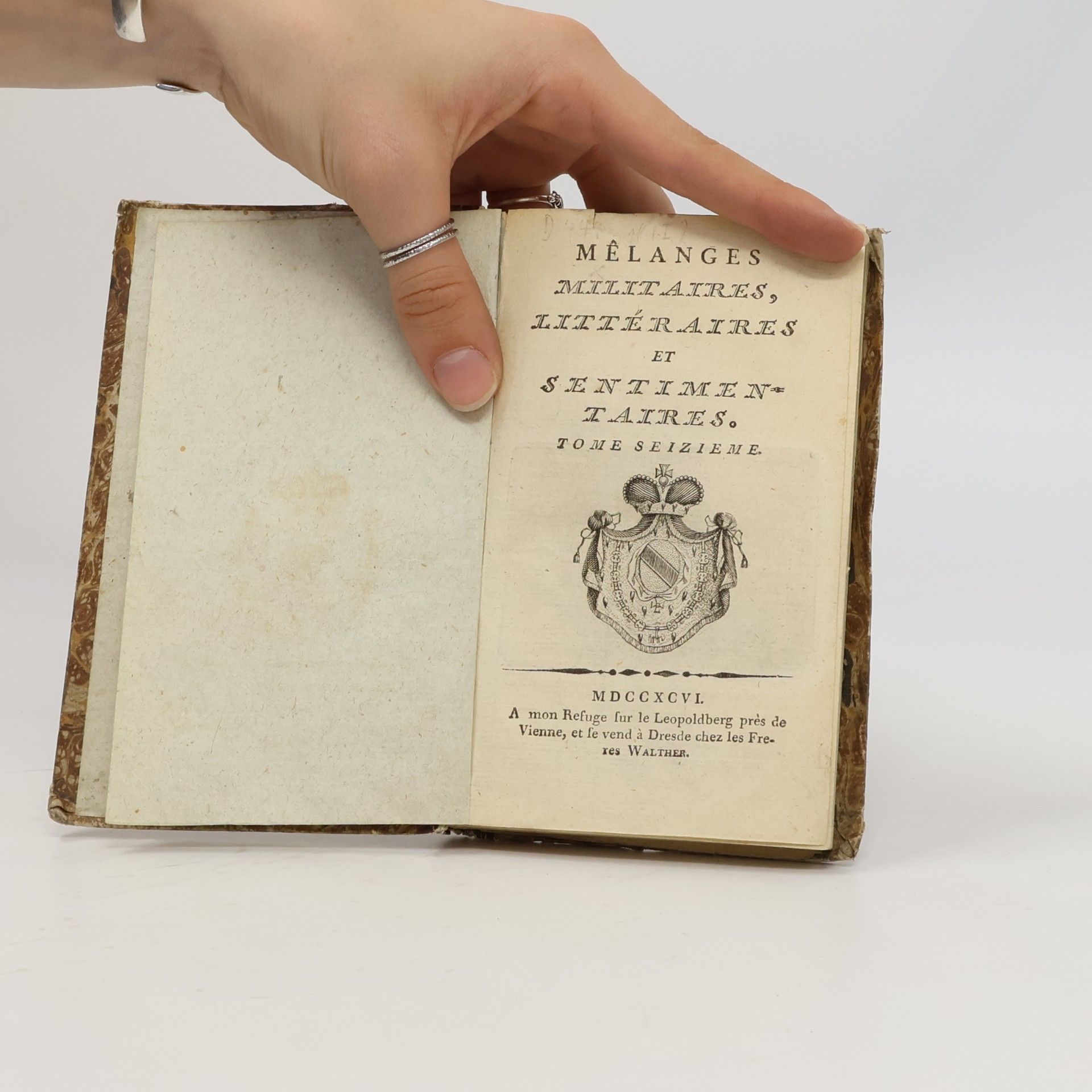 Charles-Joseph, 7th Prince of Ligne Mélanges militaires, littéraires et sentimentaires. Tome 16