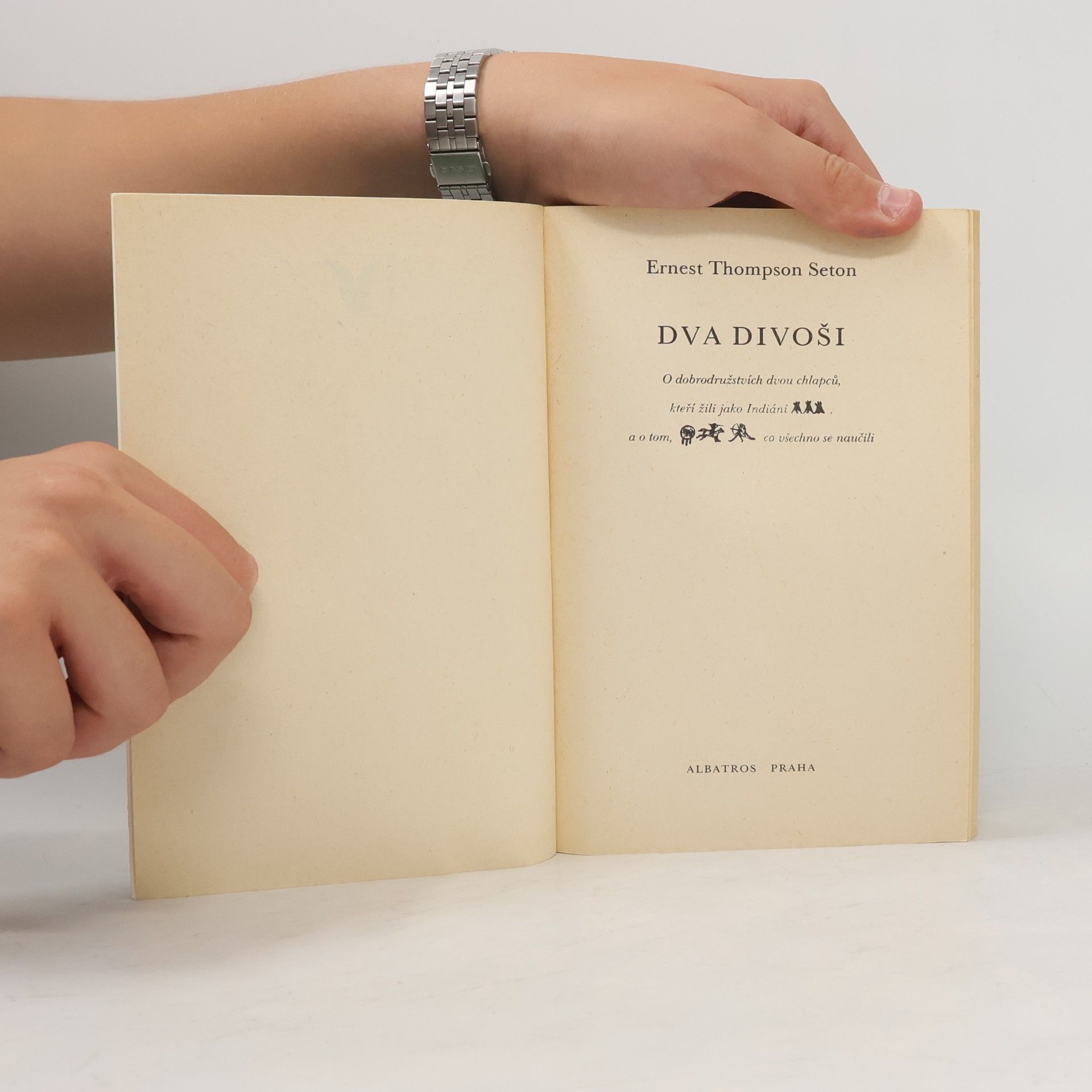 Ernest Thompson Seton Dva divoši