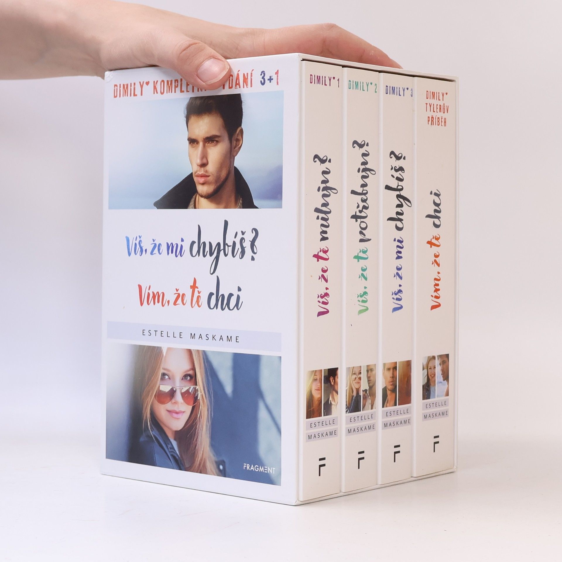 Estelle Maskame Víš, že… DIMILY 1.-4. díl – box