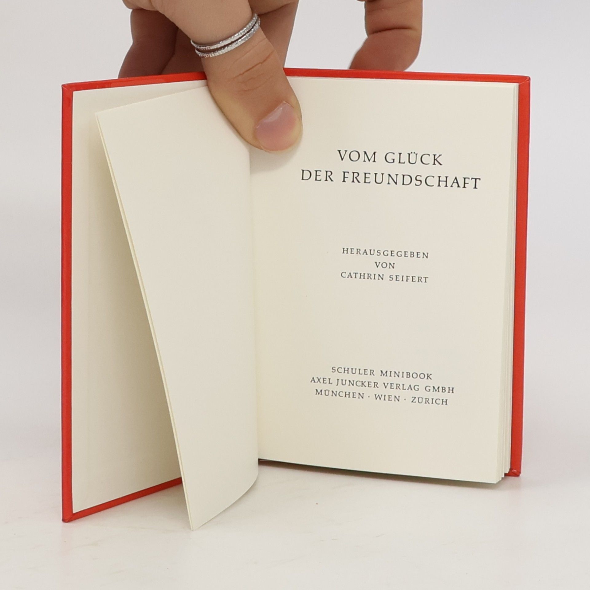 Cathrin Seifert Vom Glück der Freundschaft
